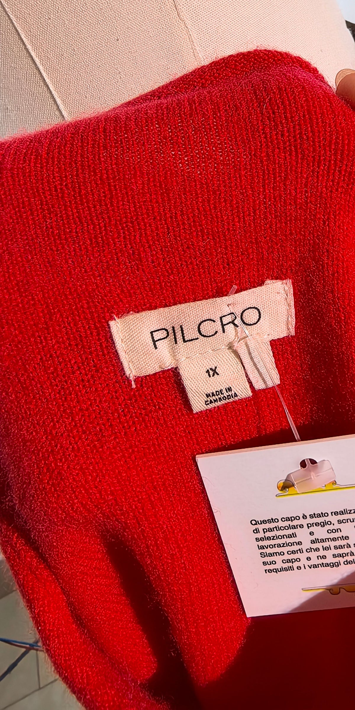 Pulover oversized din casmir - Pilcro