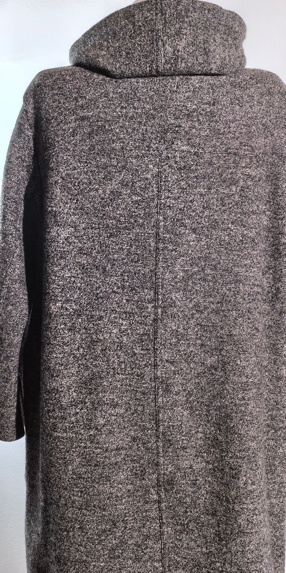 Palton  oversized din lana boucle - Lasca