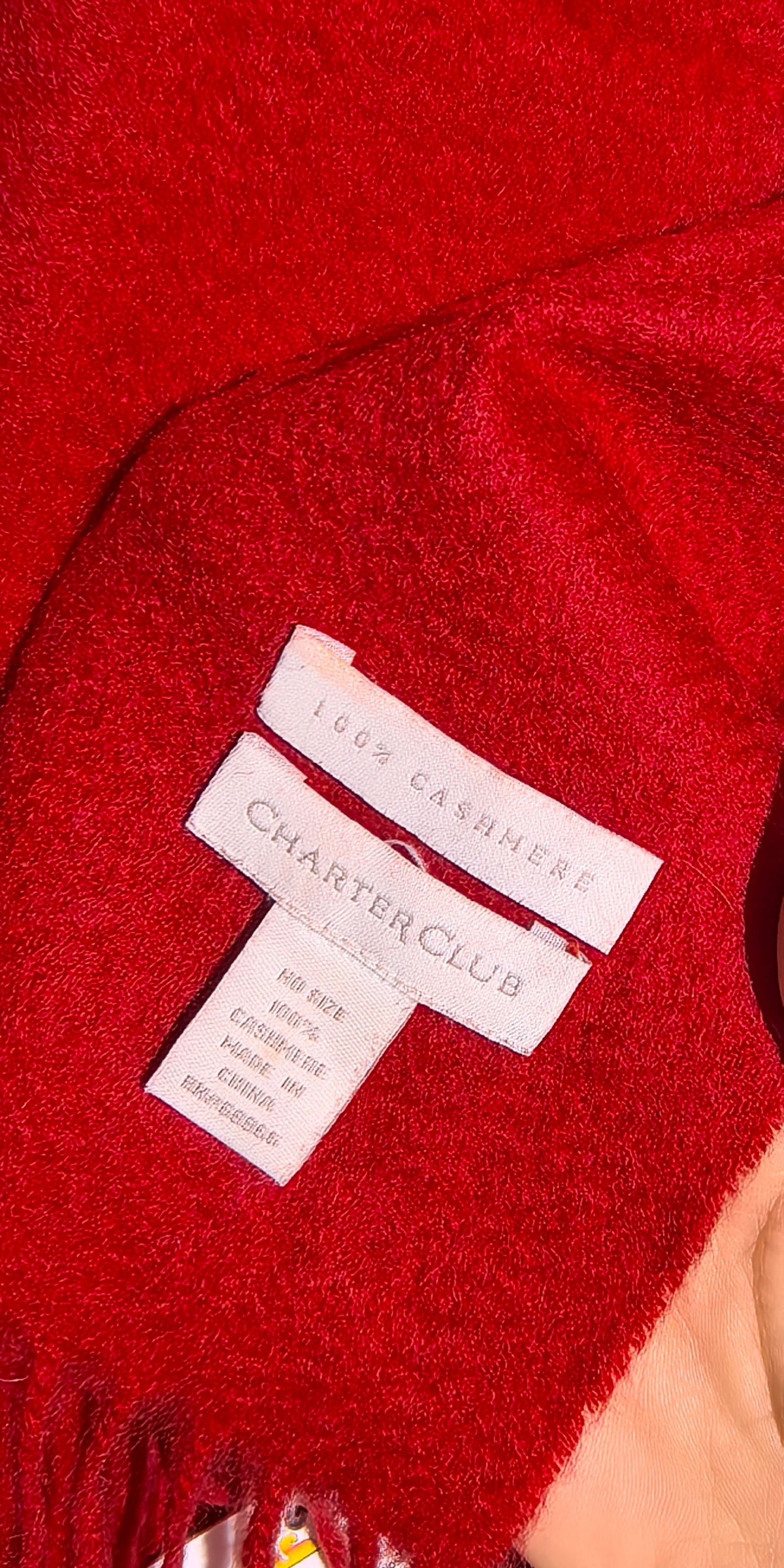 Fular din casmir pufos - Charter Club
