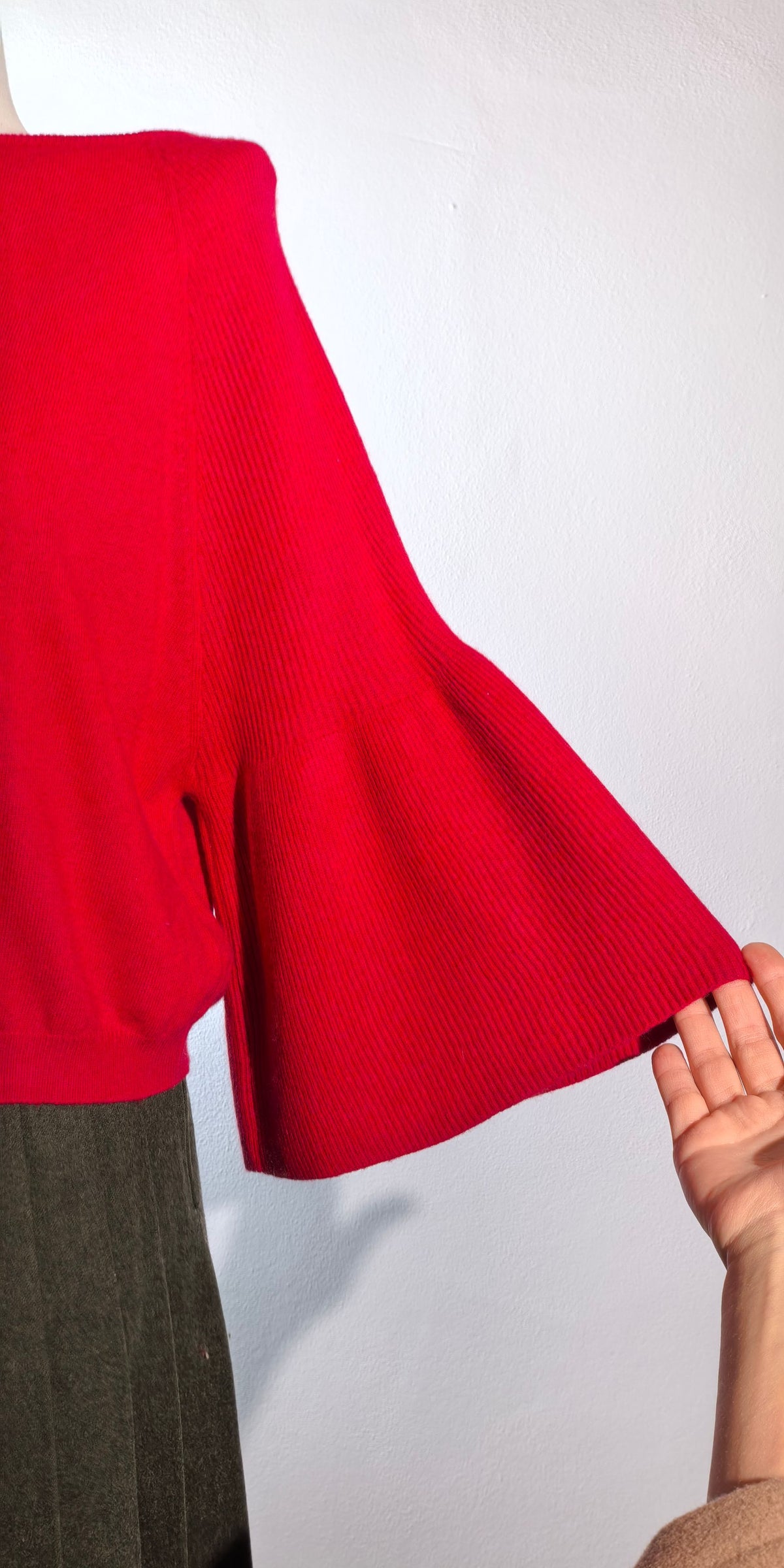 Bluza scurta cu maneci ample - Miss  Miss