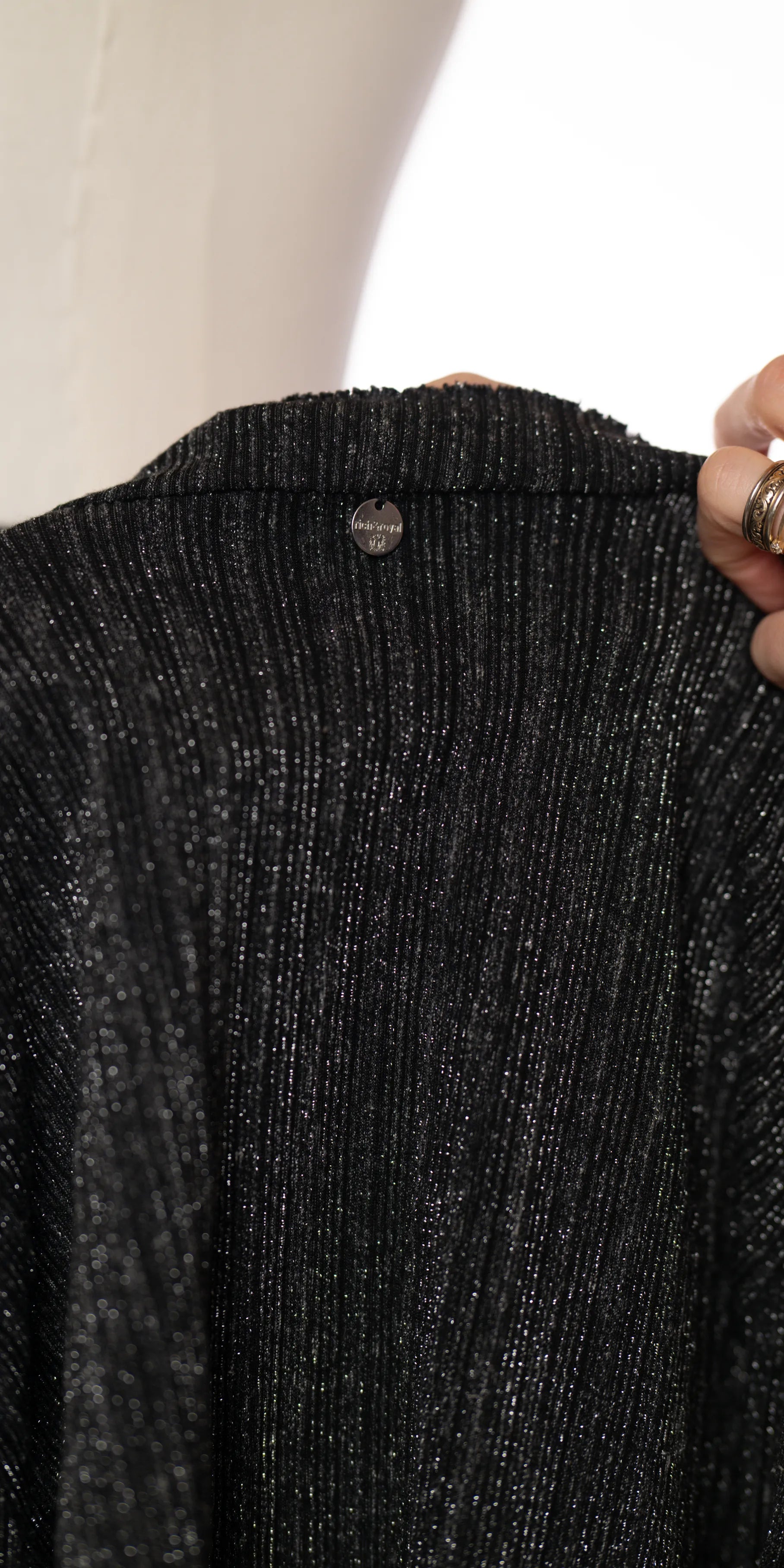 Bluza cu insertie aurie - Rich&Royal