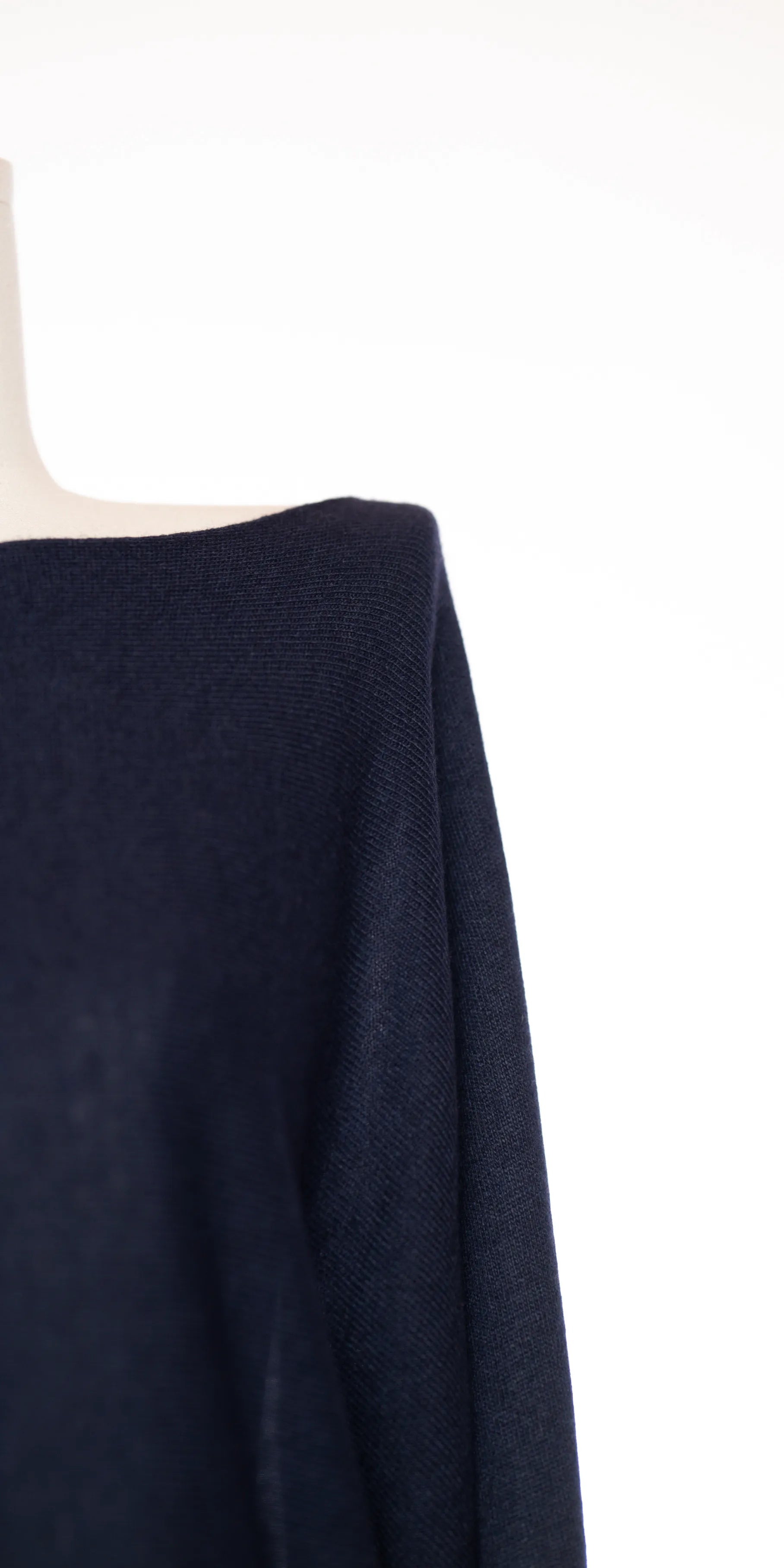 Pulover asimetric din blend fin de lana si casmir -Zoe Ona