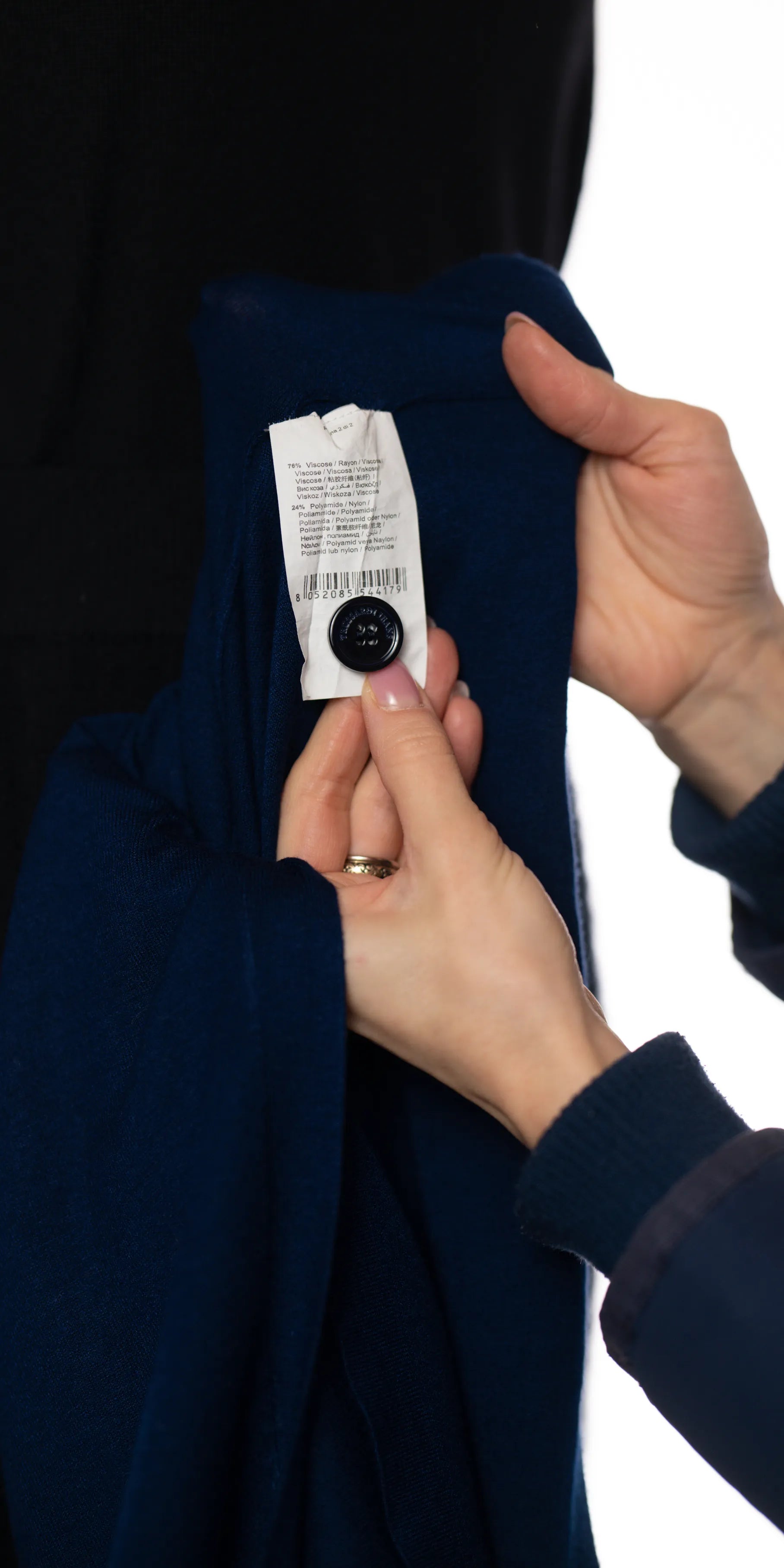 Cardigan fin din vascoza - Trussardi