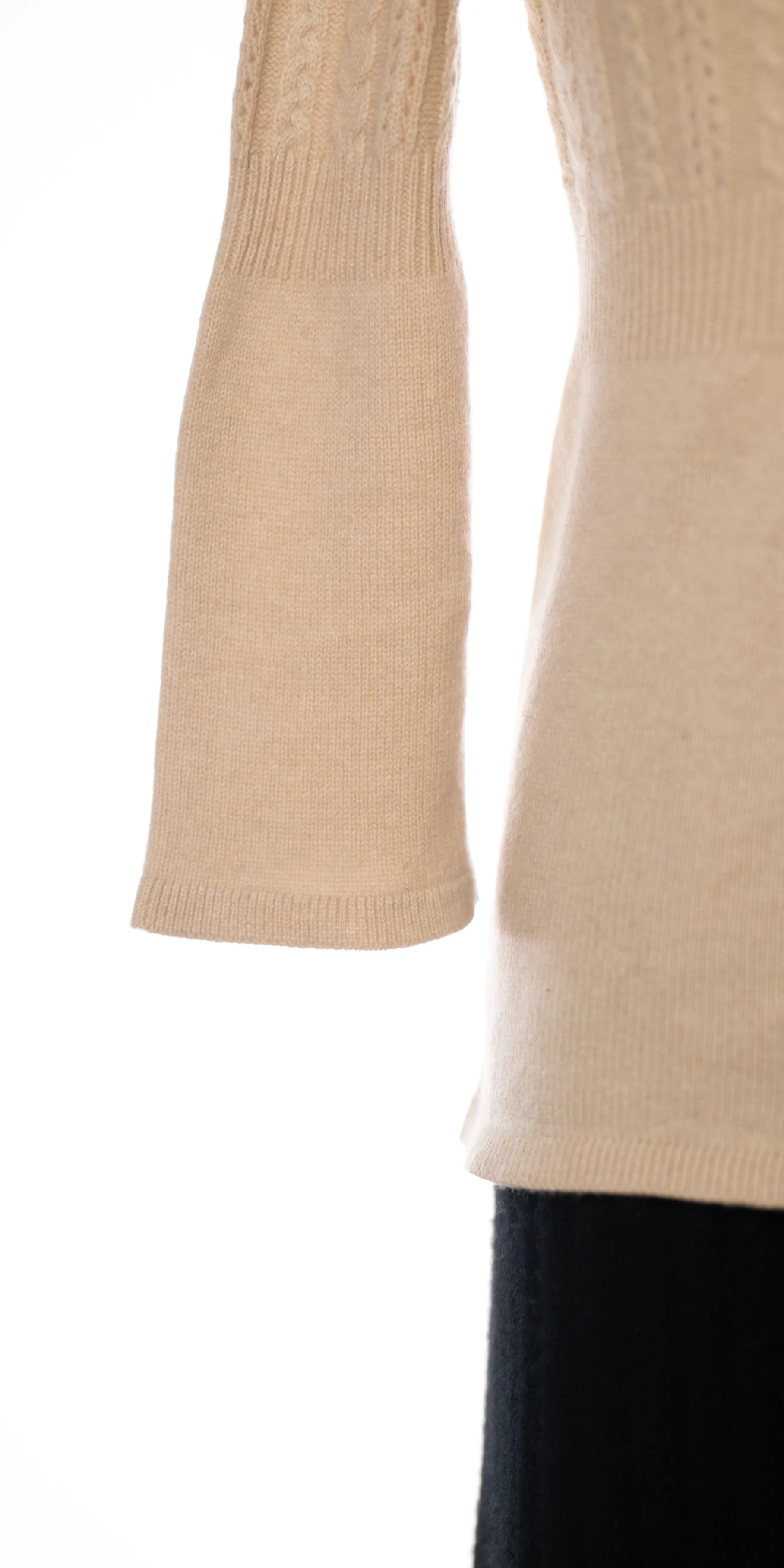 Pulover cu torsade din casmir - Ann Taylor -S