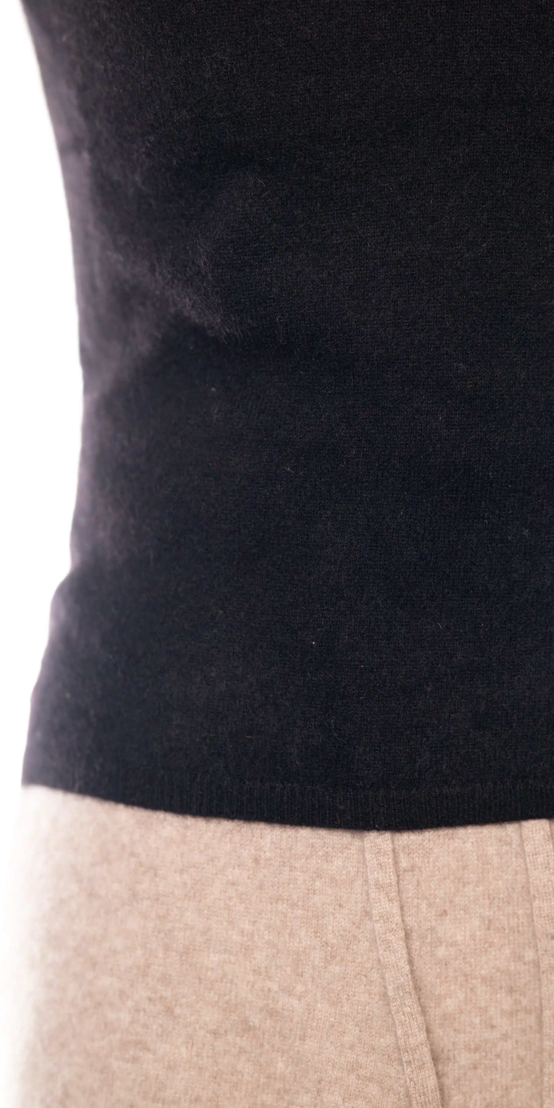 Bluza cu maneca scurta din casmir - Folio