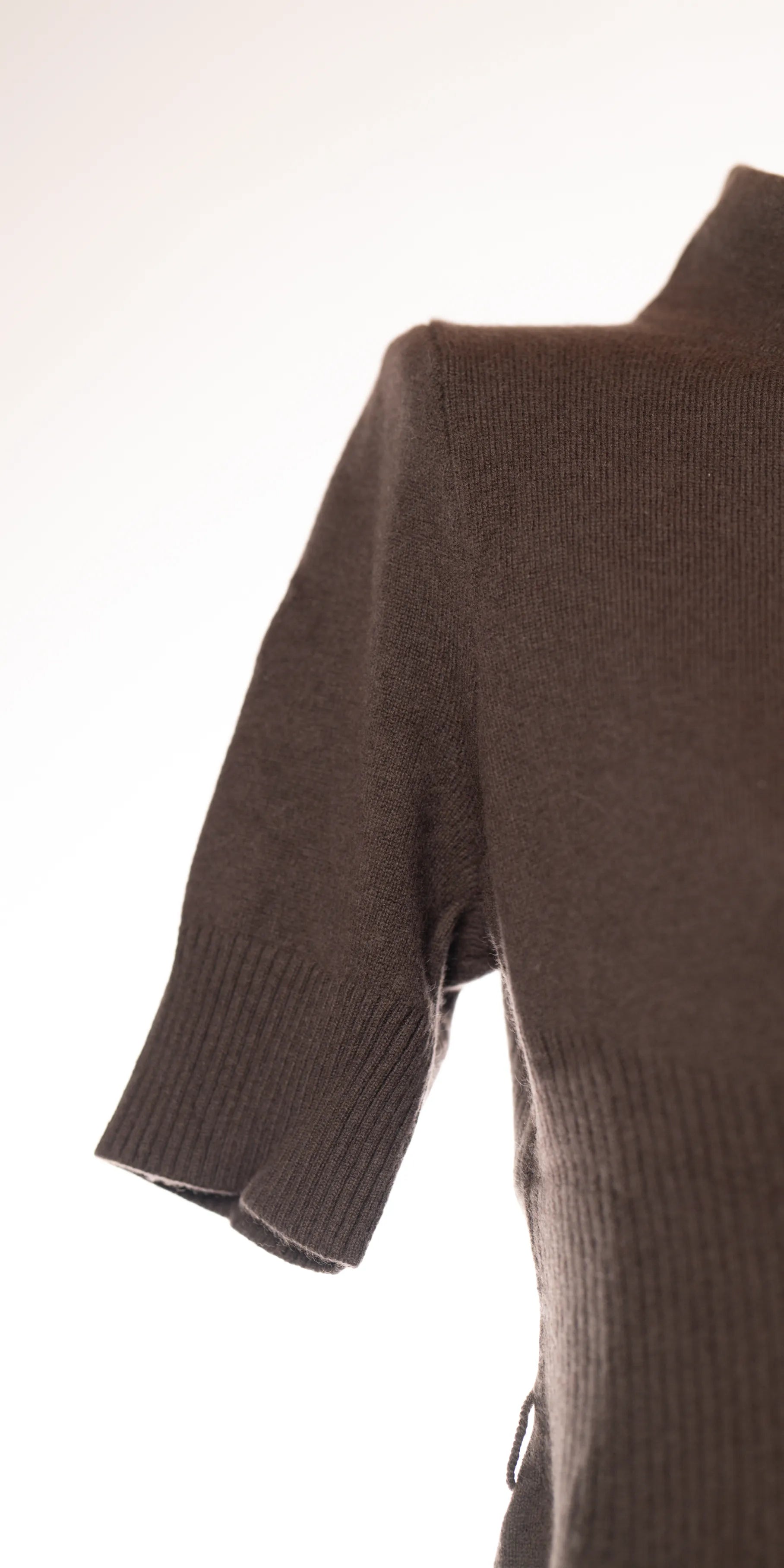 Bluza din casmir cu maneca scurta - Robert Rodriquez