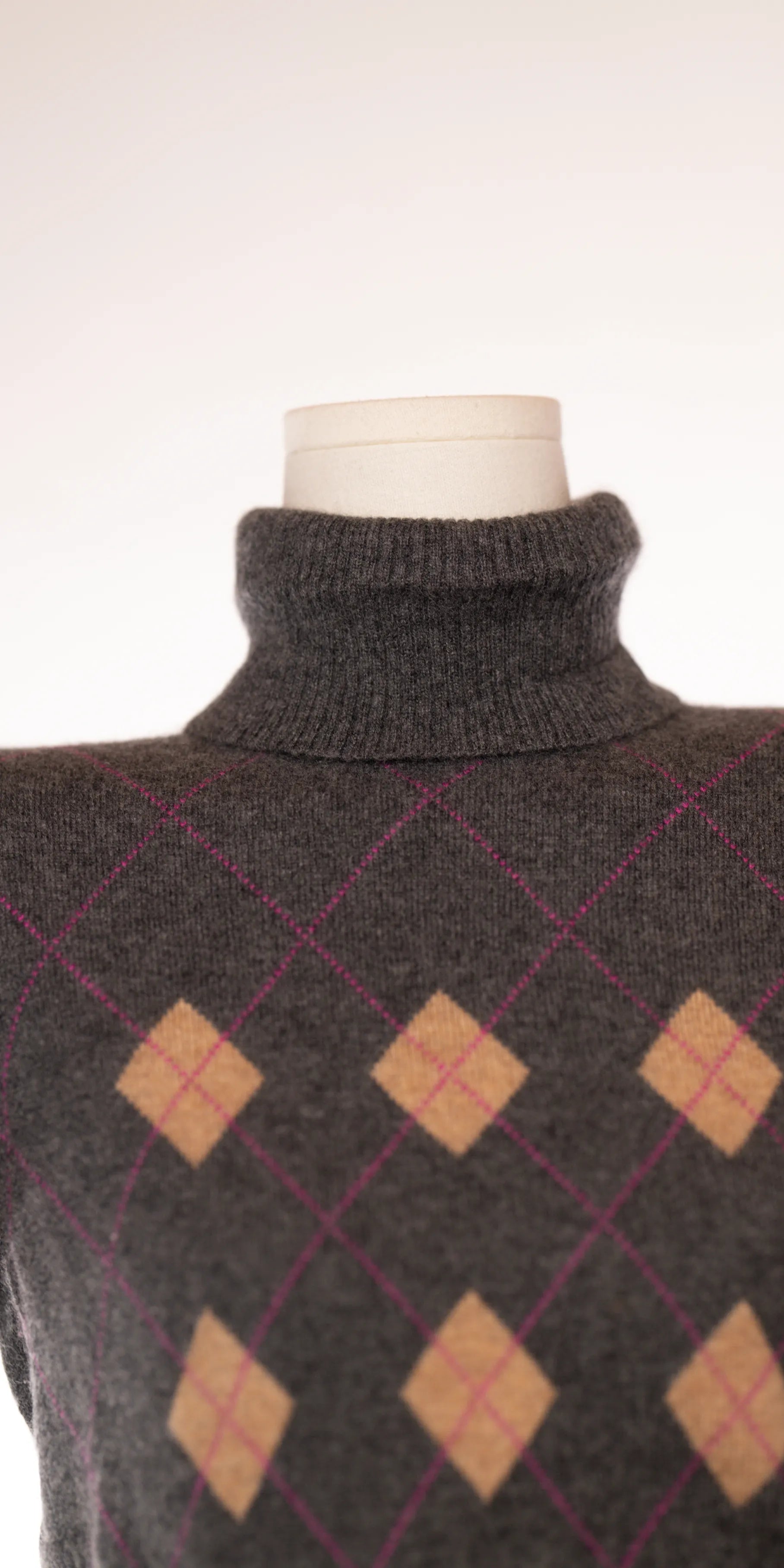 Bluza cu maneca scurta din casmir - Tweeds