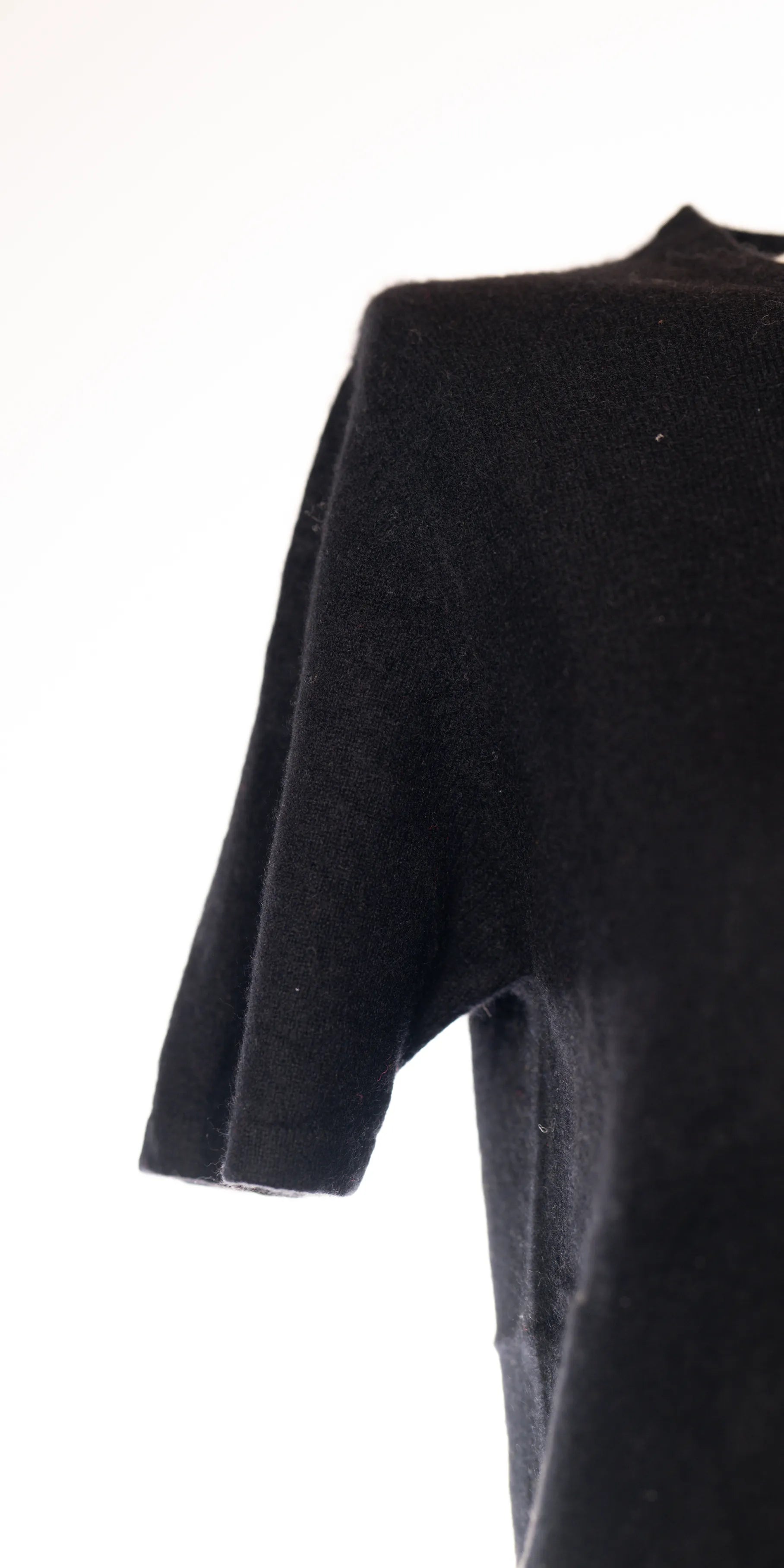 Bluza cu maneca scurta din casmir - Folio