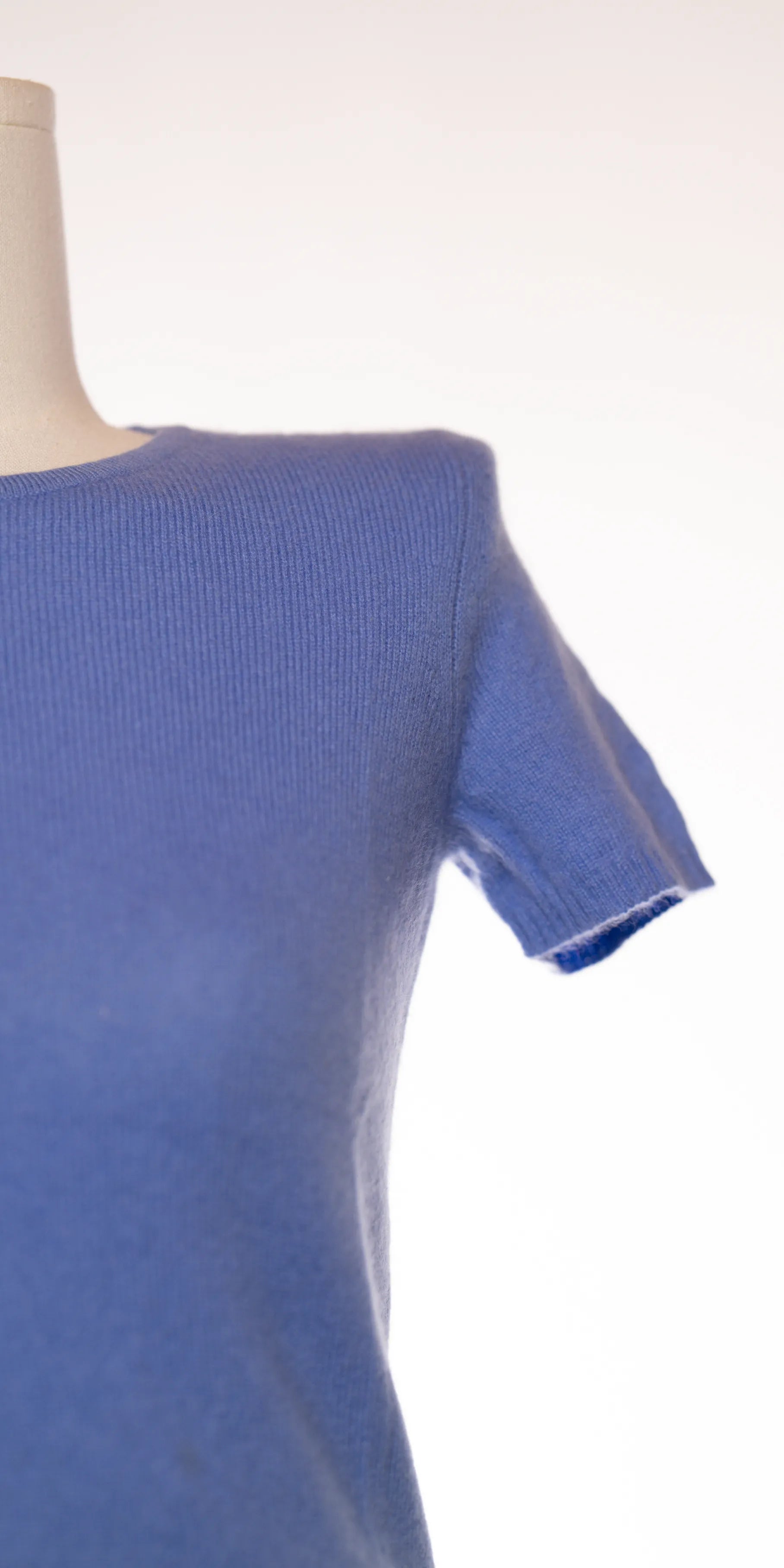 Bluza fara maneci din casmir fin - Belford
