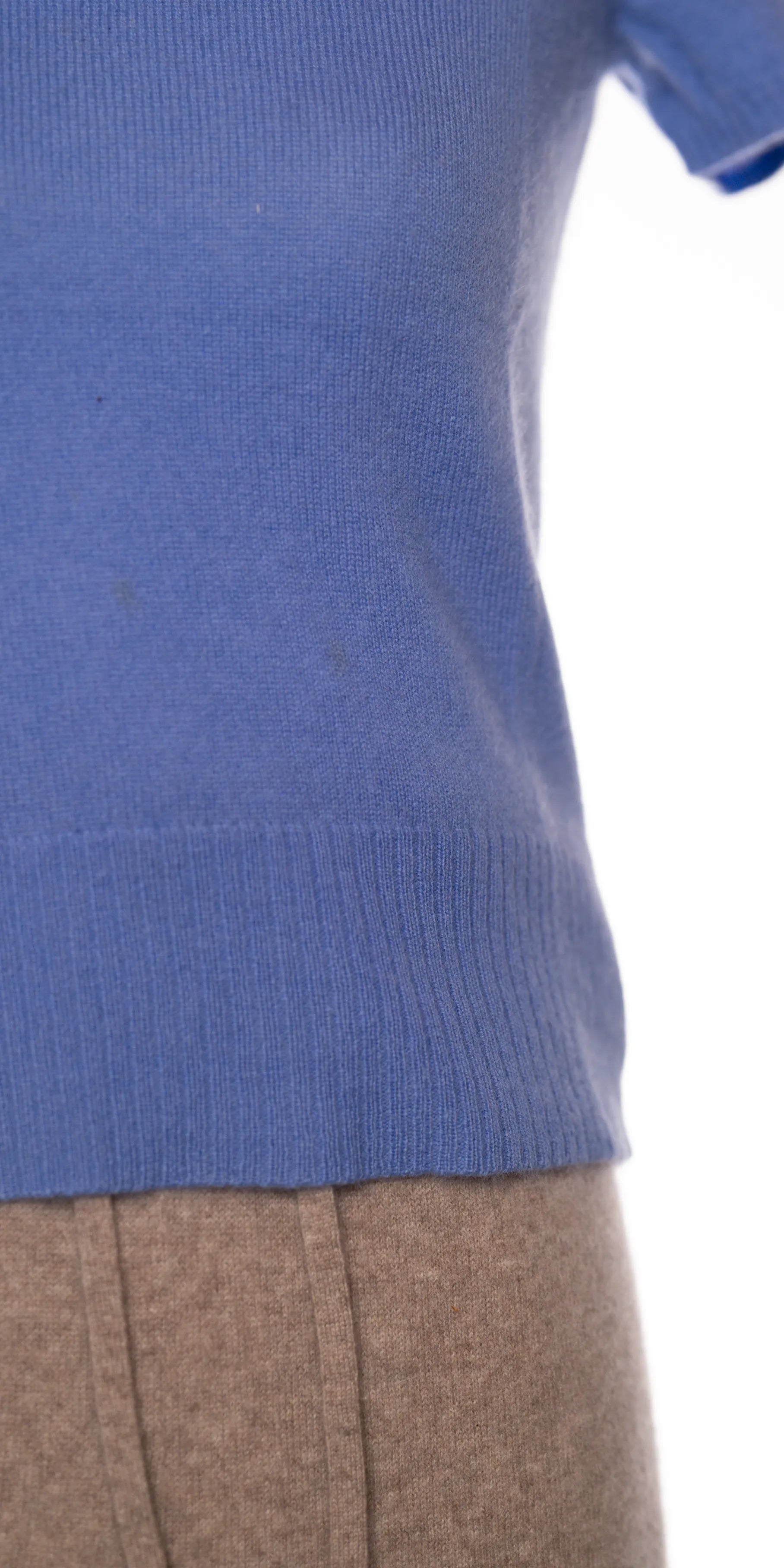 Bluza fara maneci din casmir fin - Belford