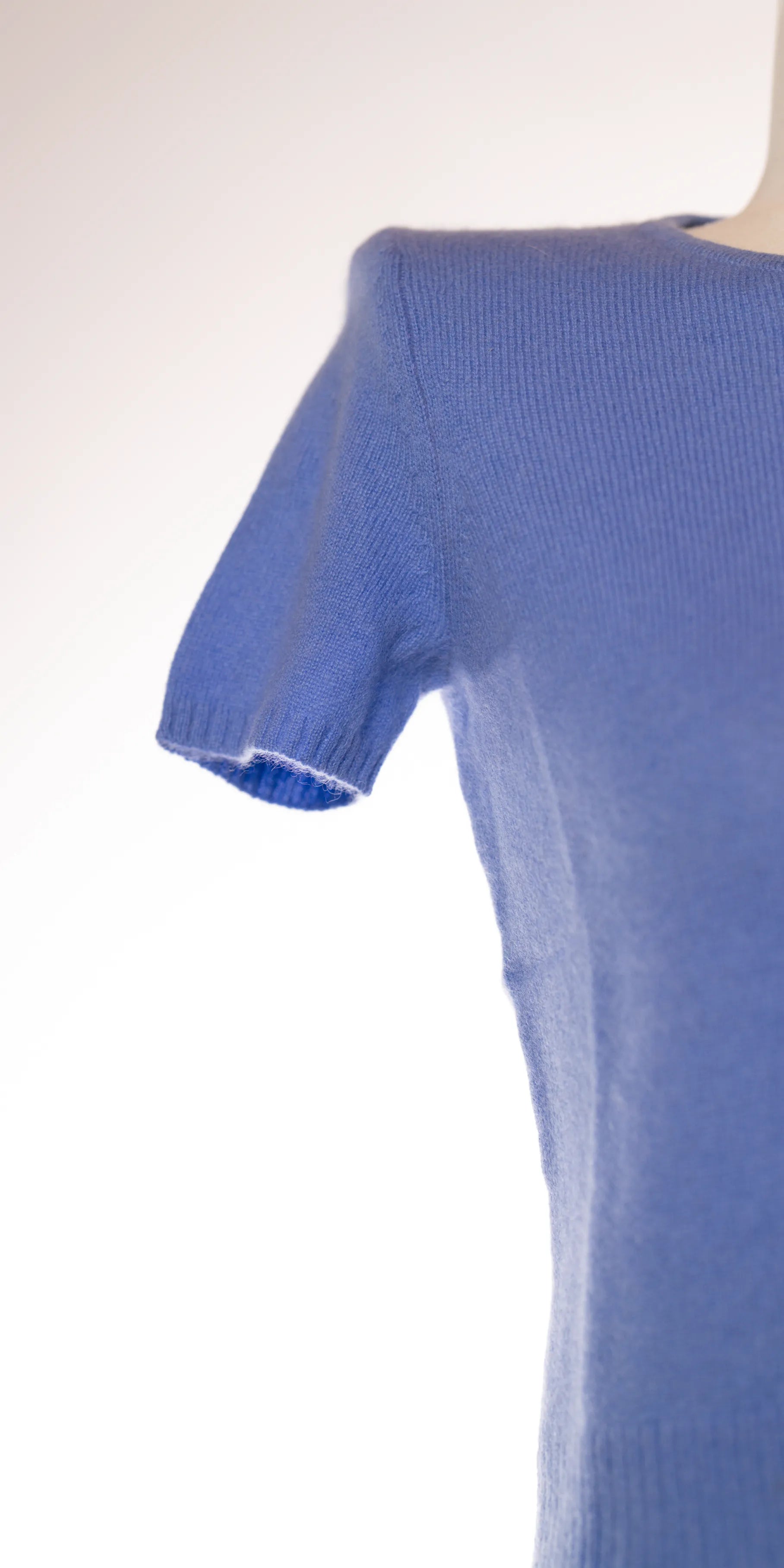 Bluza fara maneci din casmir fin - Belford
