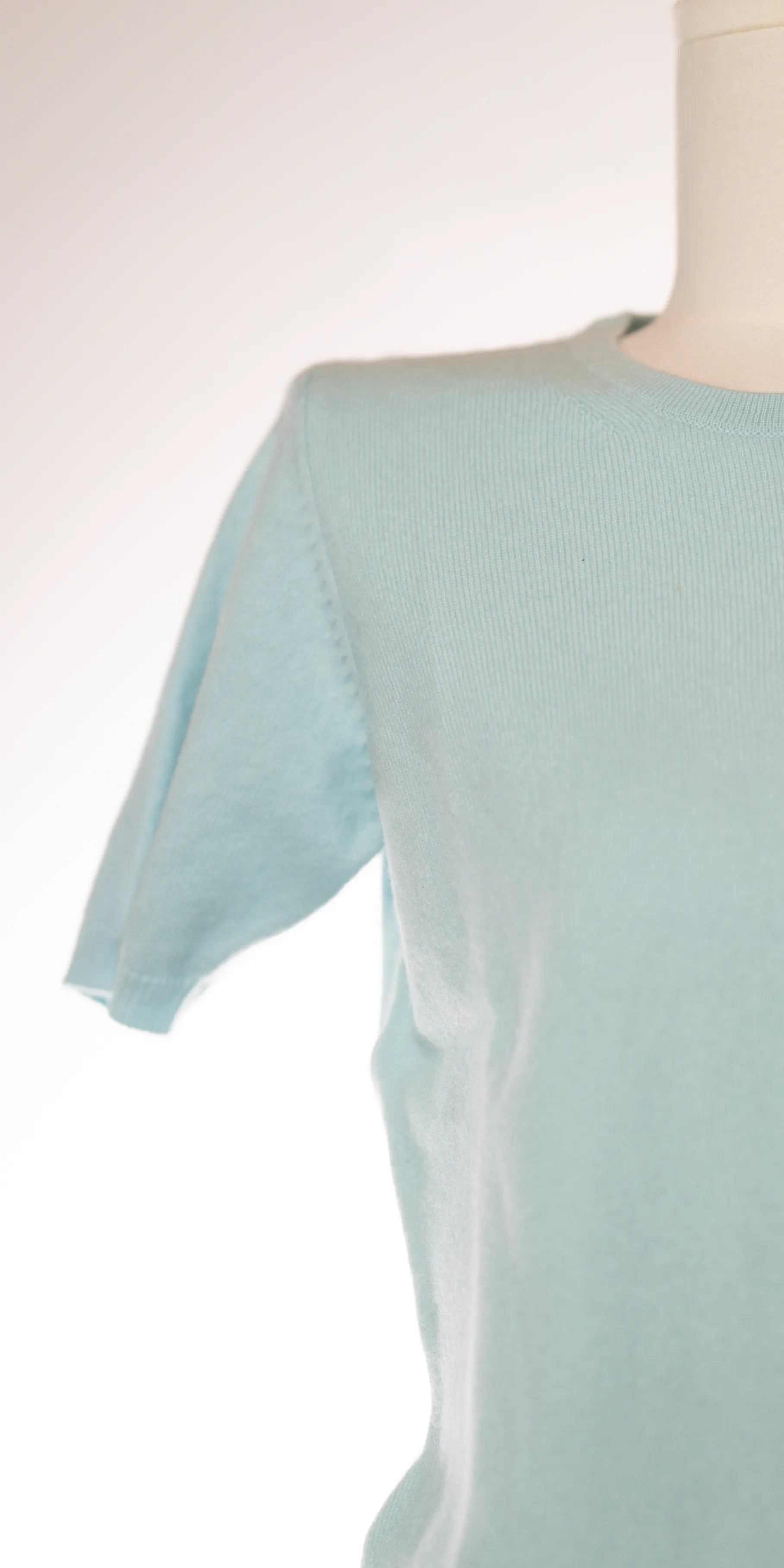 Bluza fara maneci din casmir aerat - Autograph