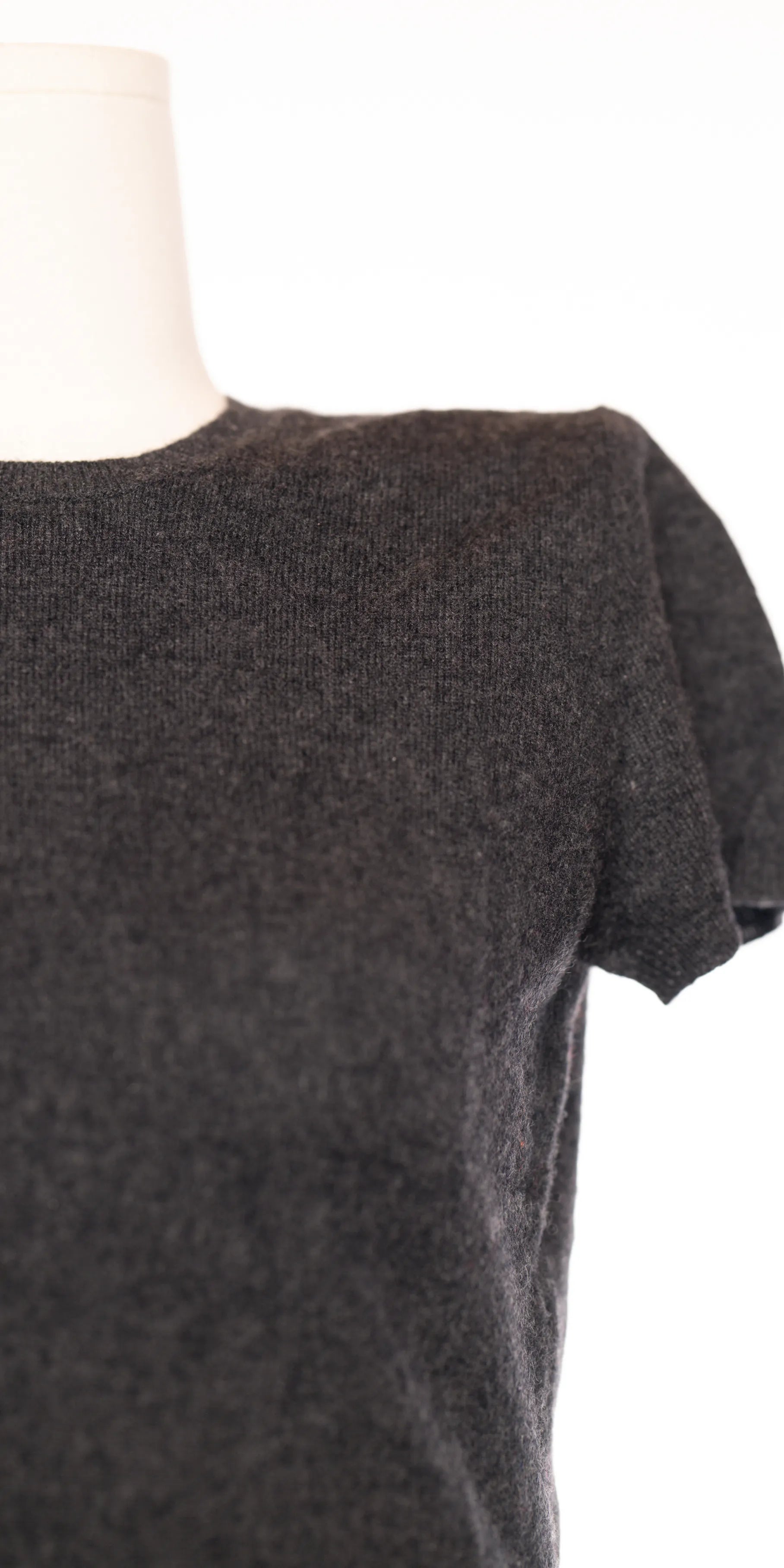 Bluza cu maneca scurta din casmir
