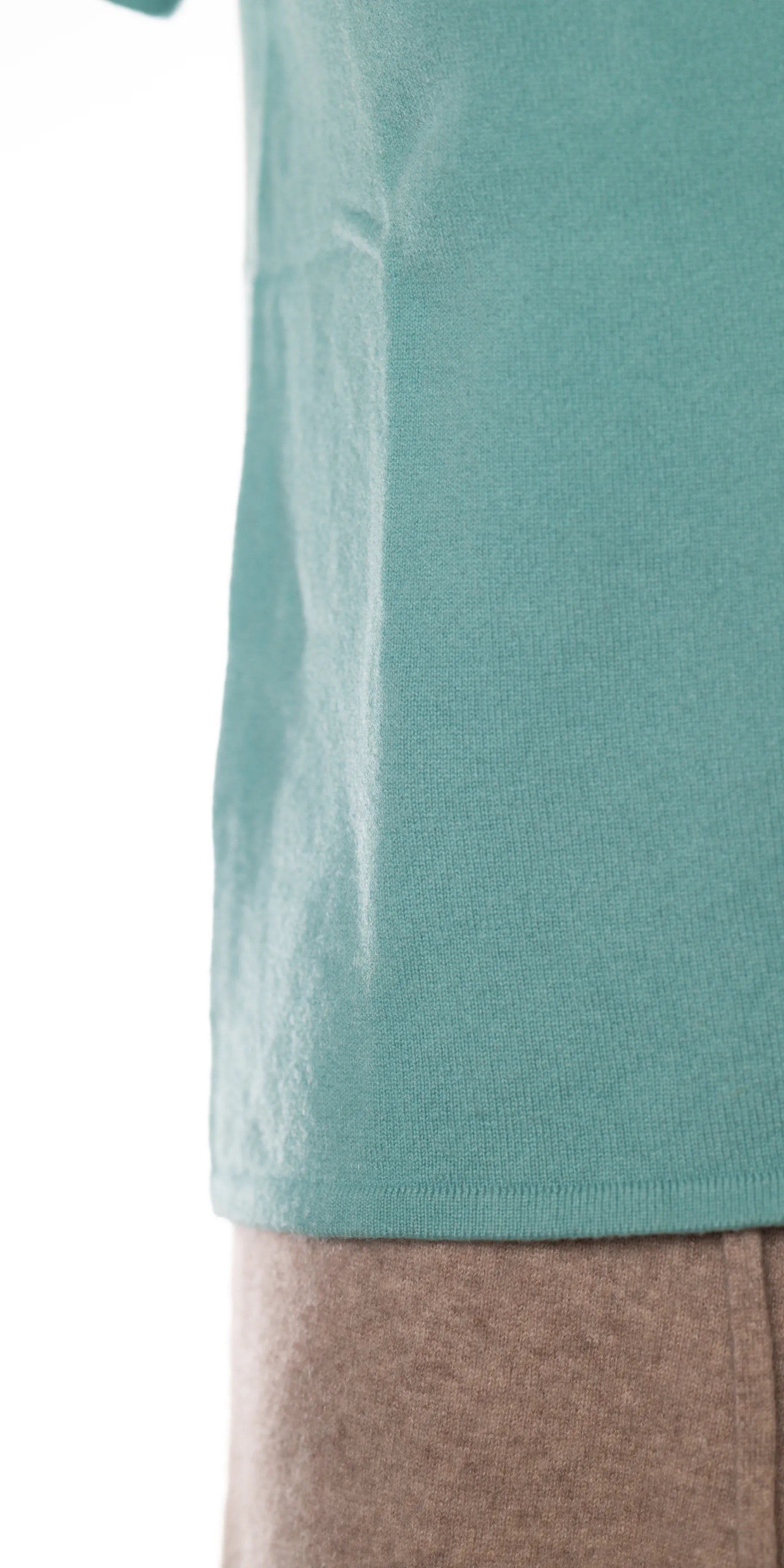 Bluza cu maneca scurta din casmir - J Crew