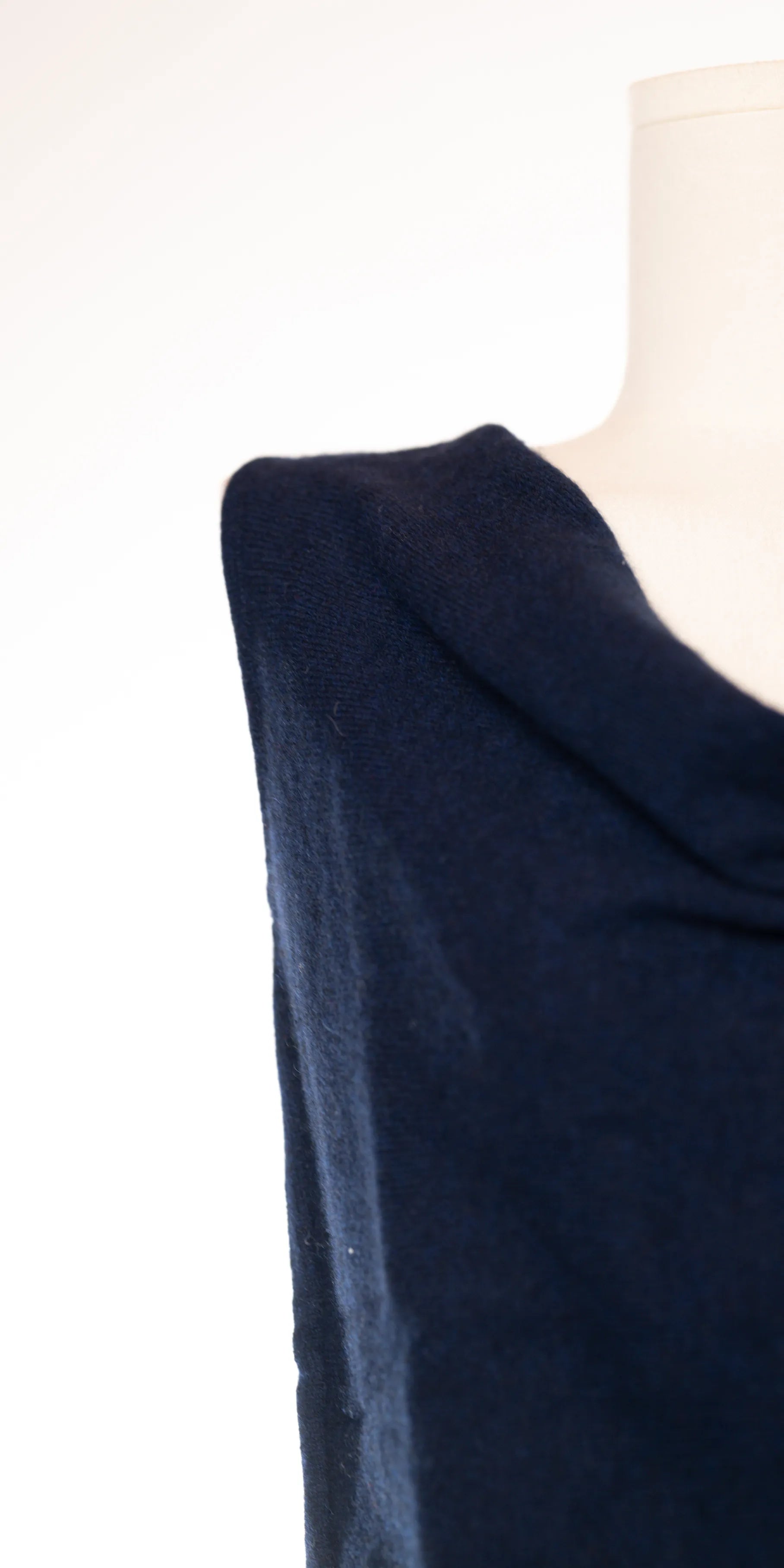 Bluza fara maneci din casmir - Charter Club