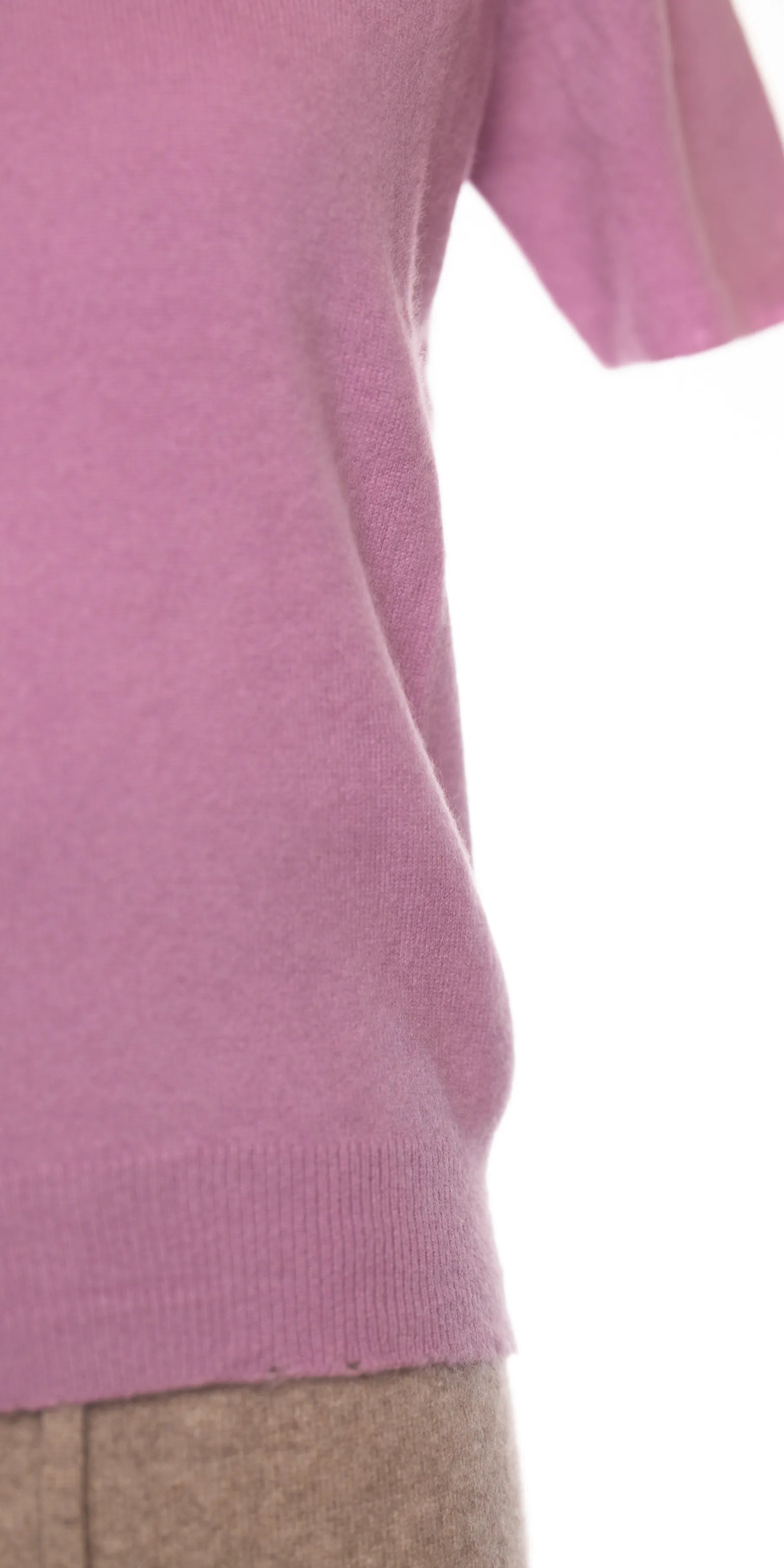 Bluza cu guler rotund din casmir - Neiman Marcus