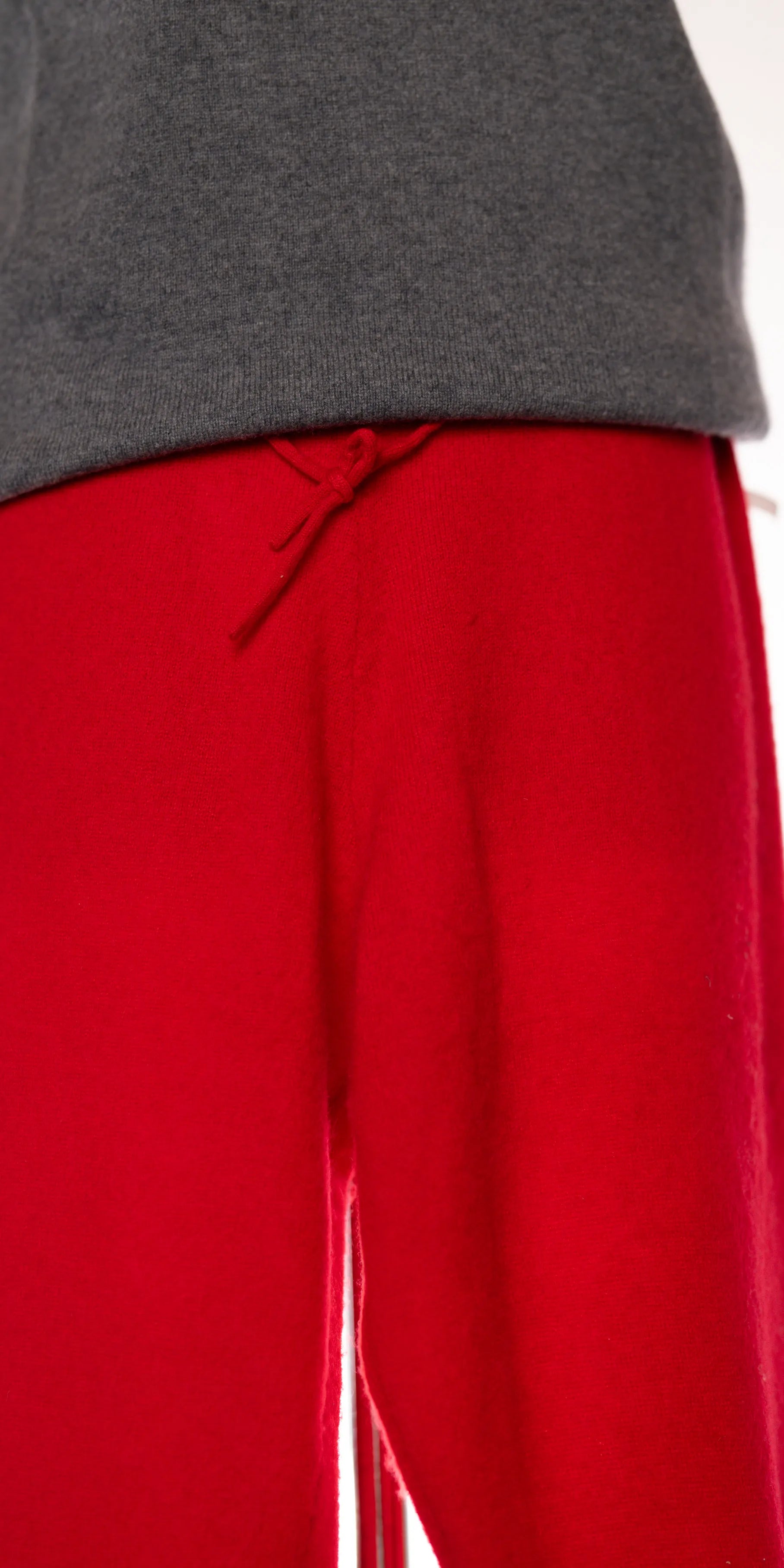 Pantaloni drepti din casmir - Cashmere Boutique