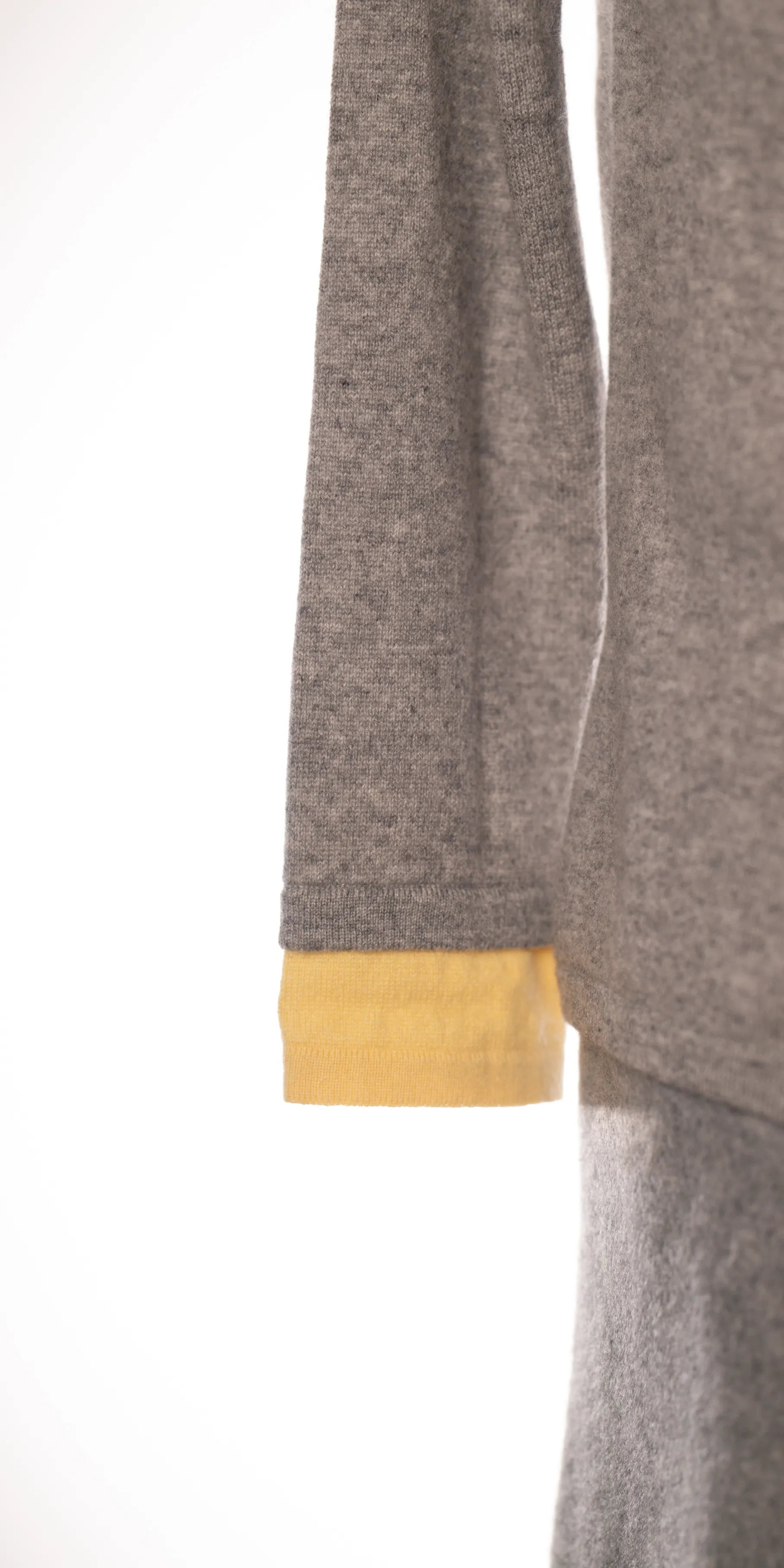 Cardigan din casmir aerat - Linea Blu
