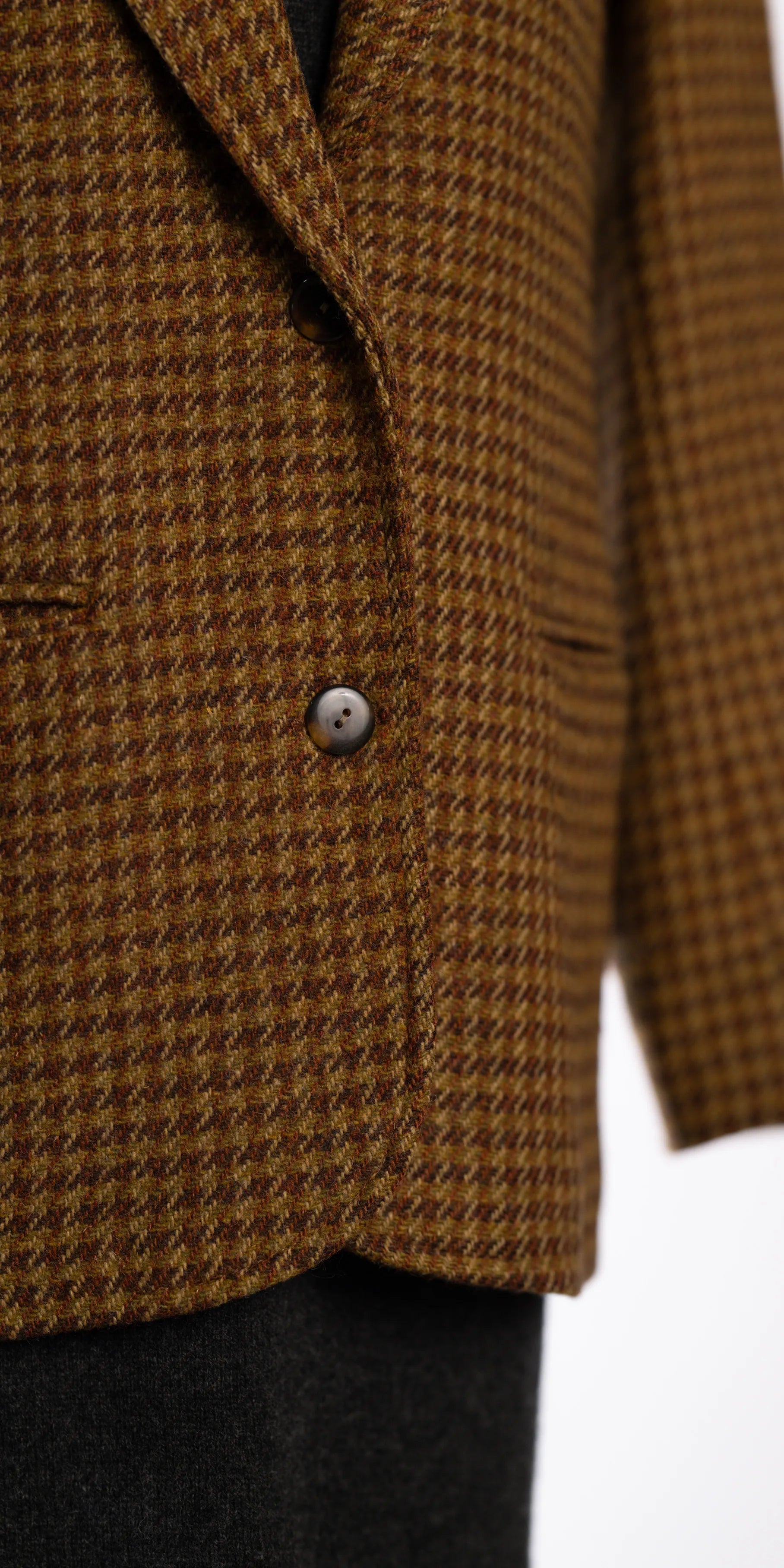 Sacou tweed din lana - Granelli