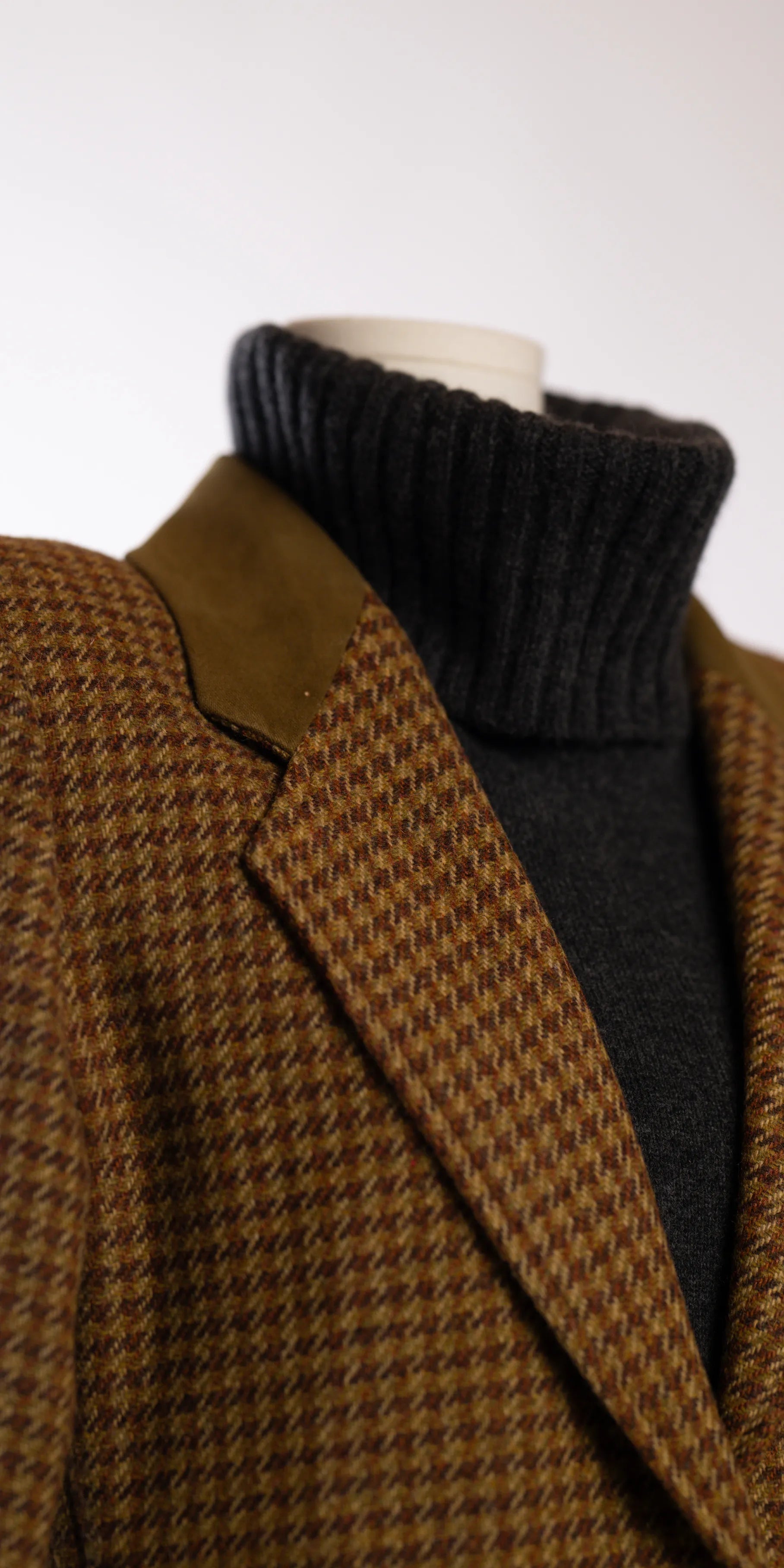 Sacou tweed din lana - Granelli