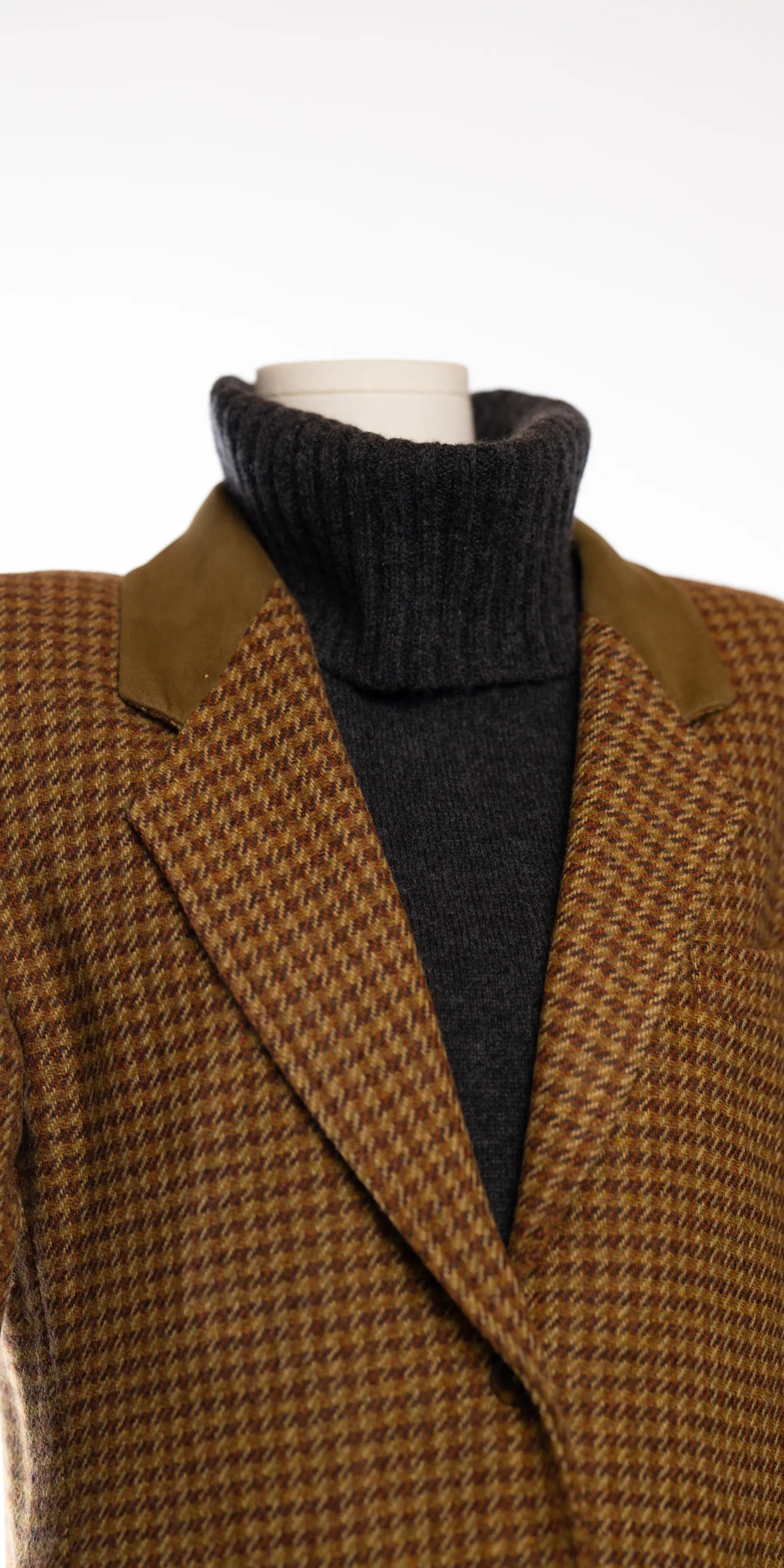 Sacou tweed din lana - Granelli