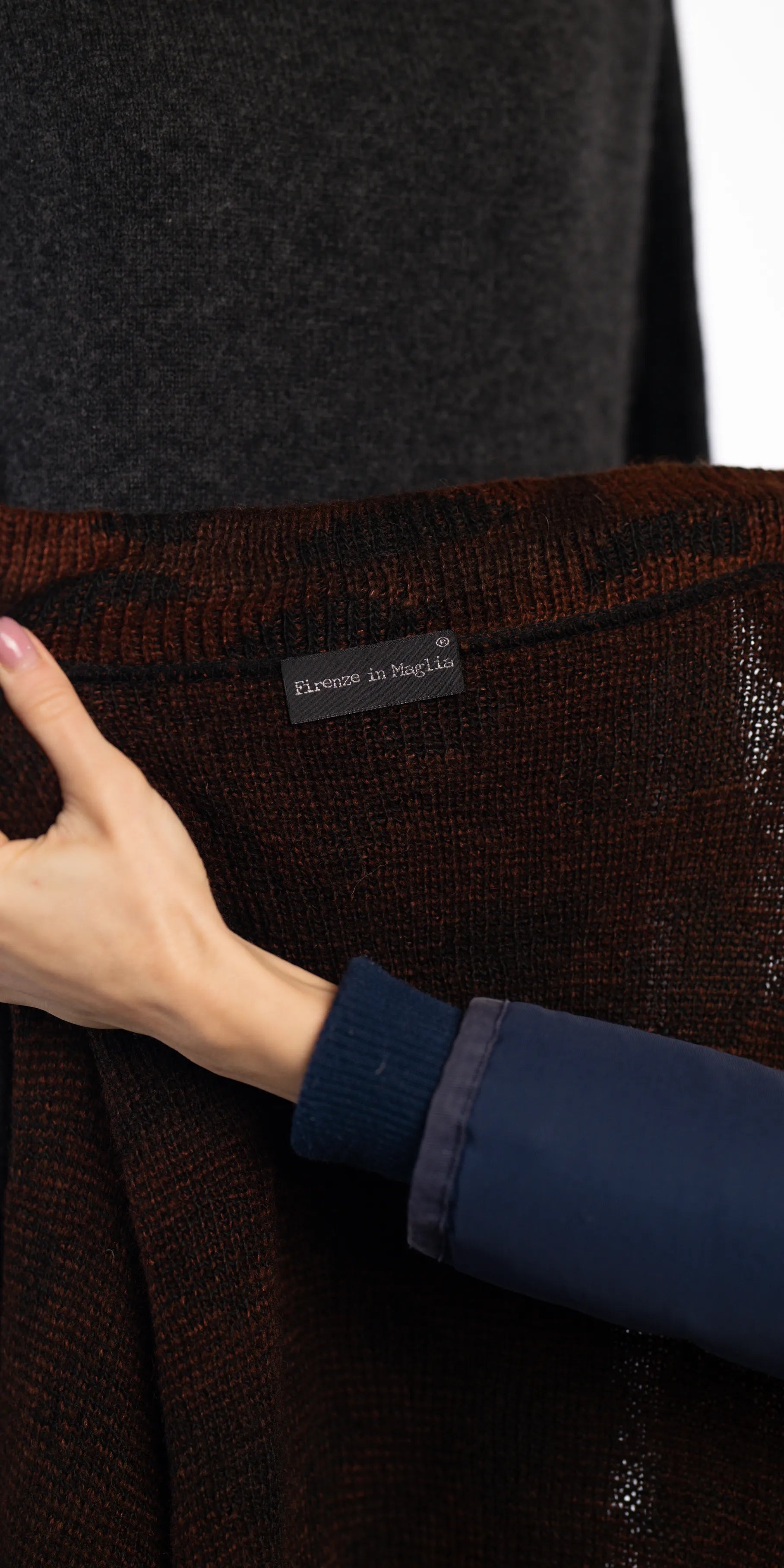 Cardigan din blend de lana - Firenze in Maglia