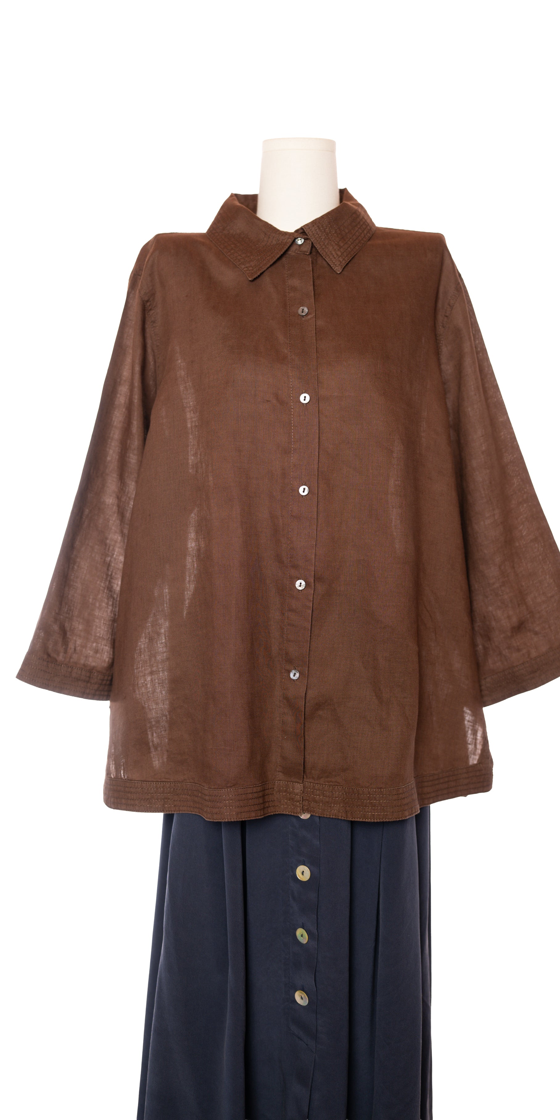 Camasa plus size din in - OVS