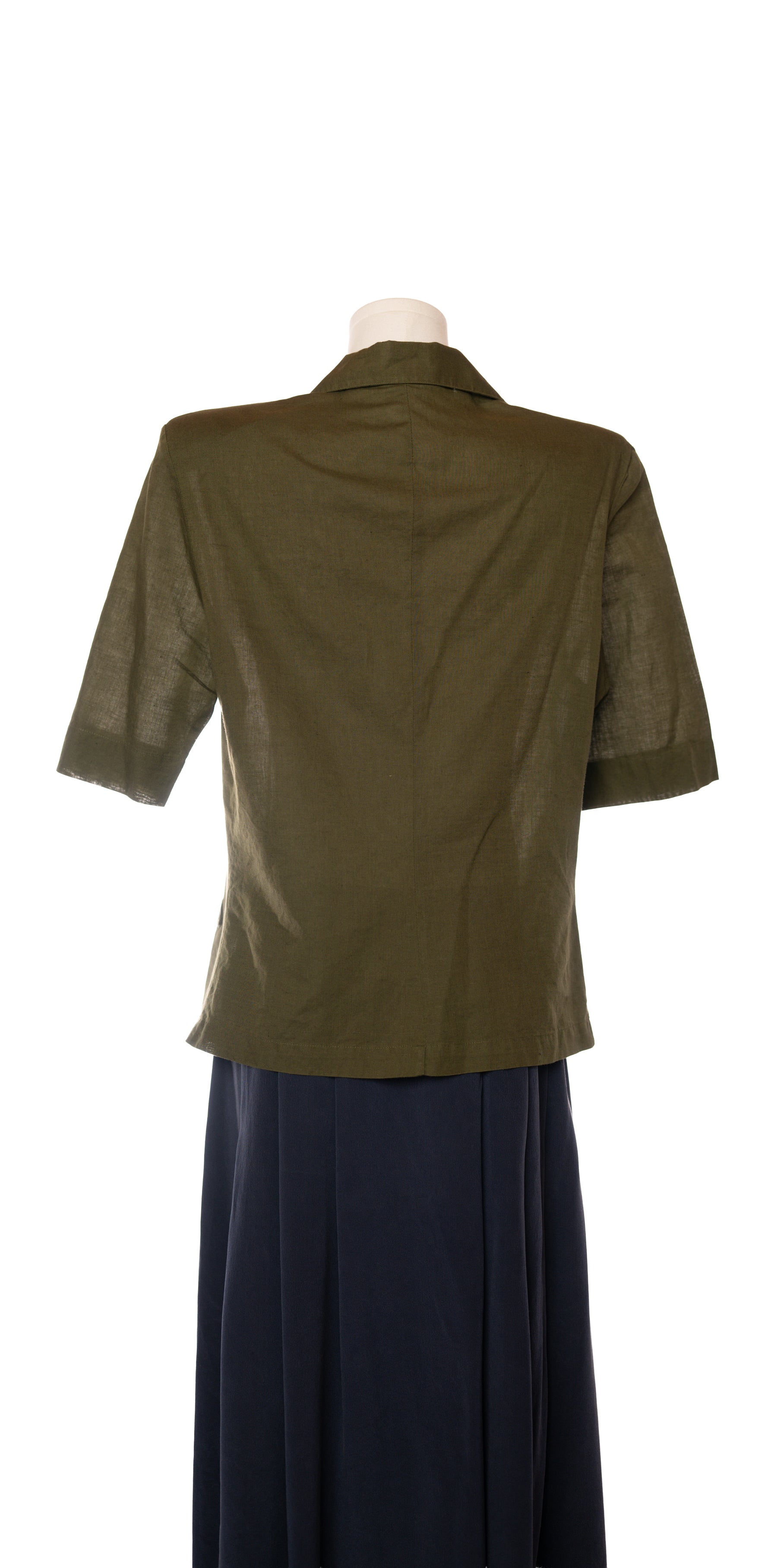 Camasa din blend de in - United Colors of Benetton