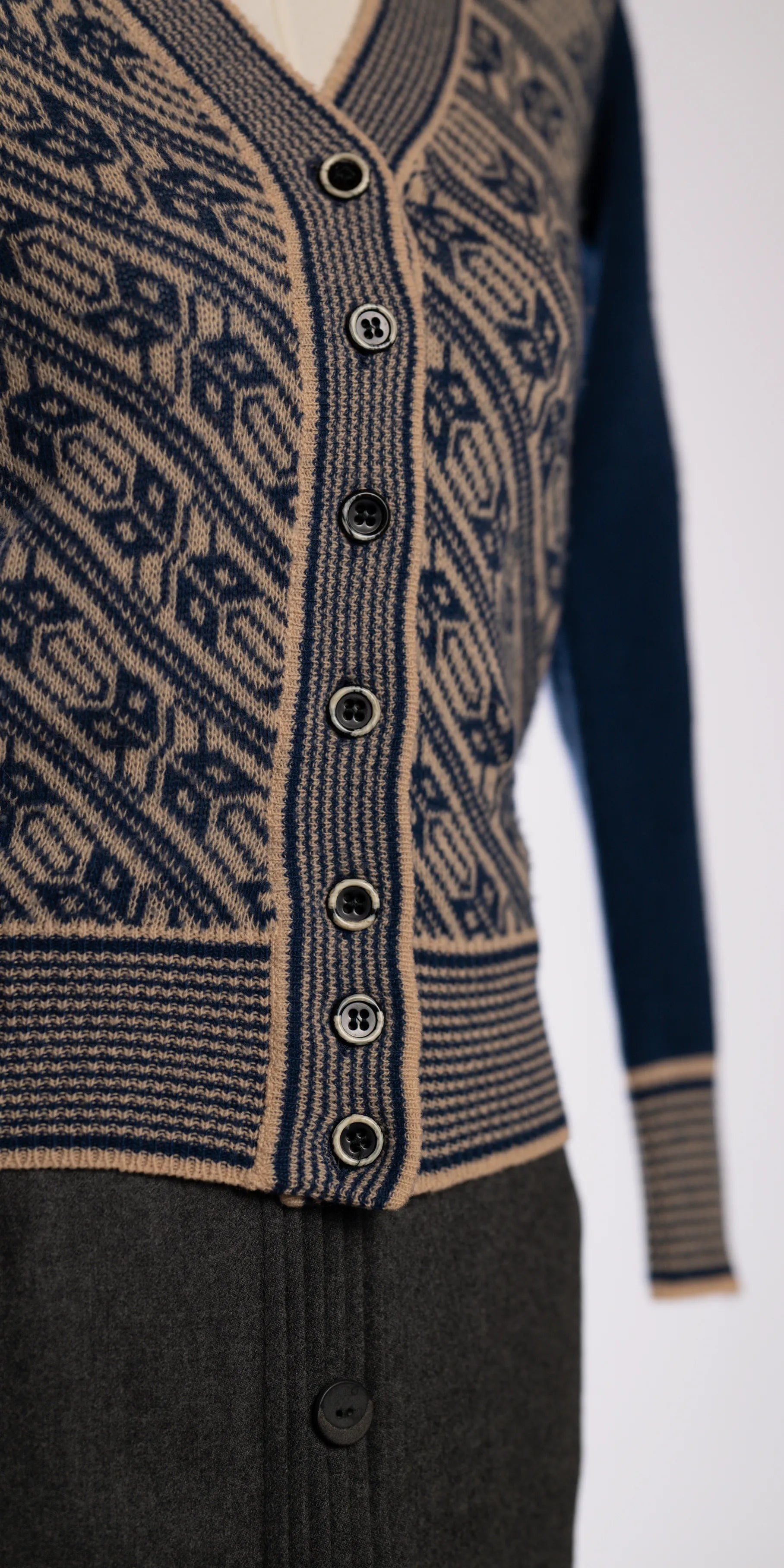 Cardigan din merino - Les Gitanes