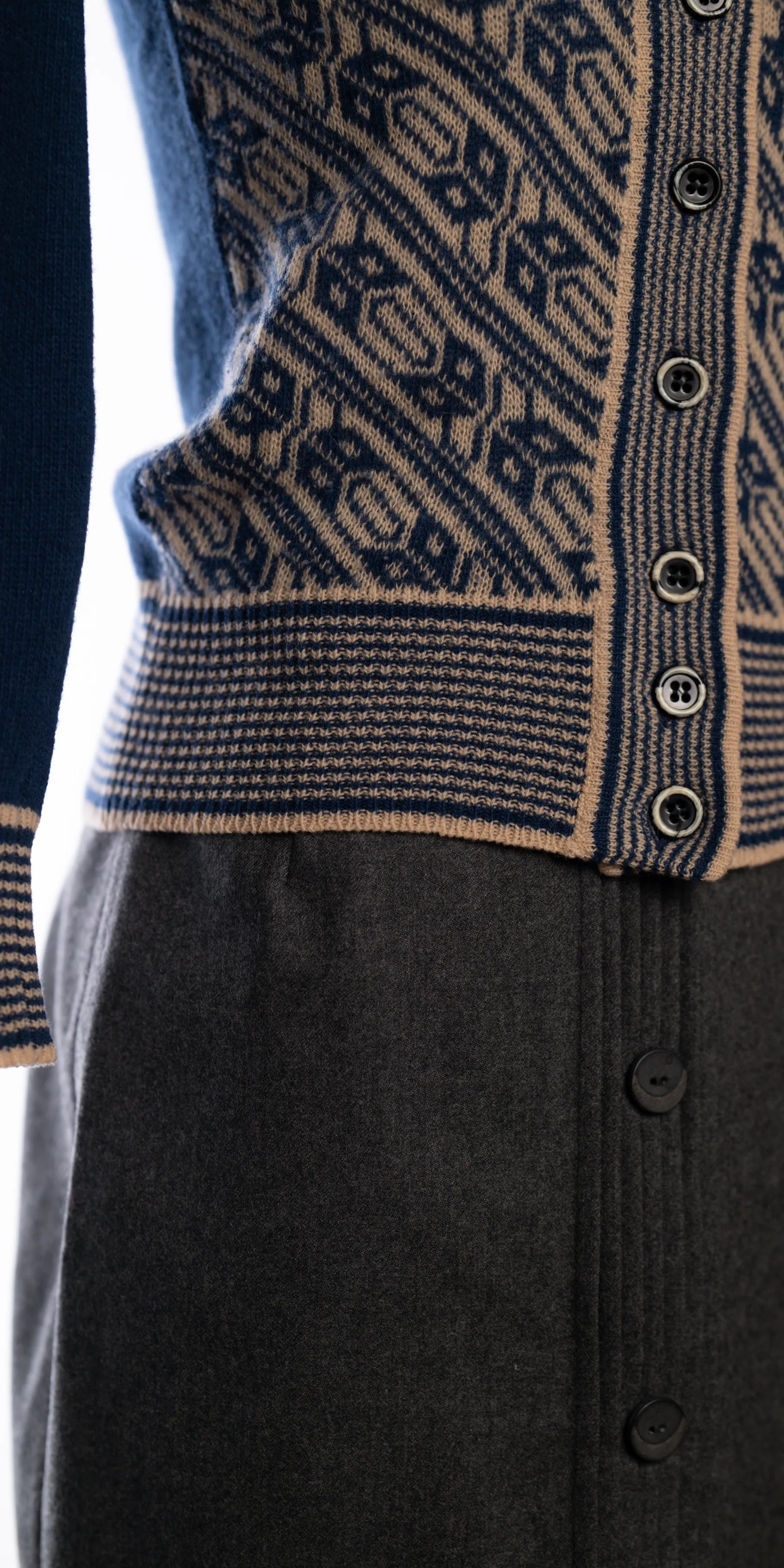 Cardigan din merino - Les Gitanes