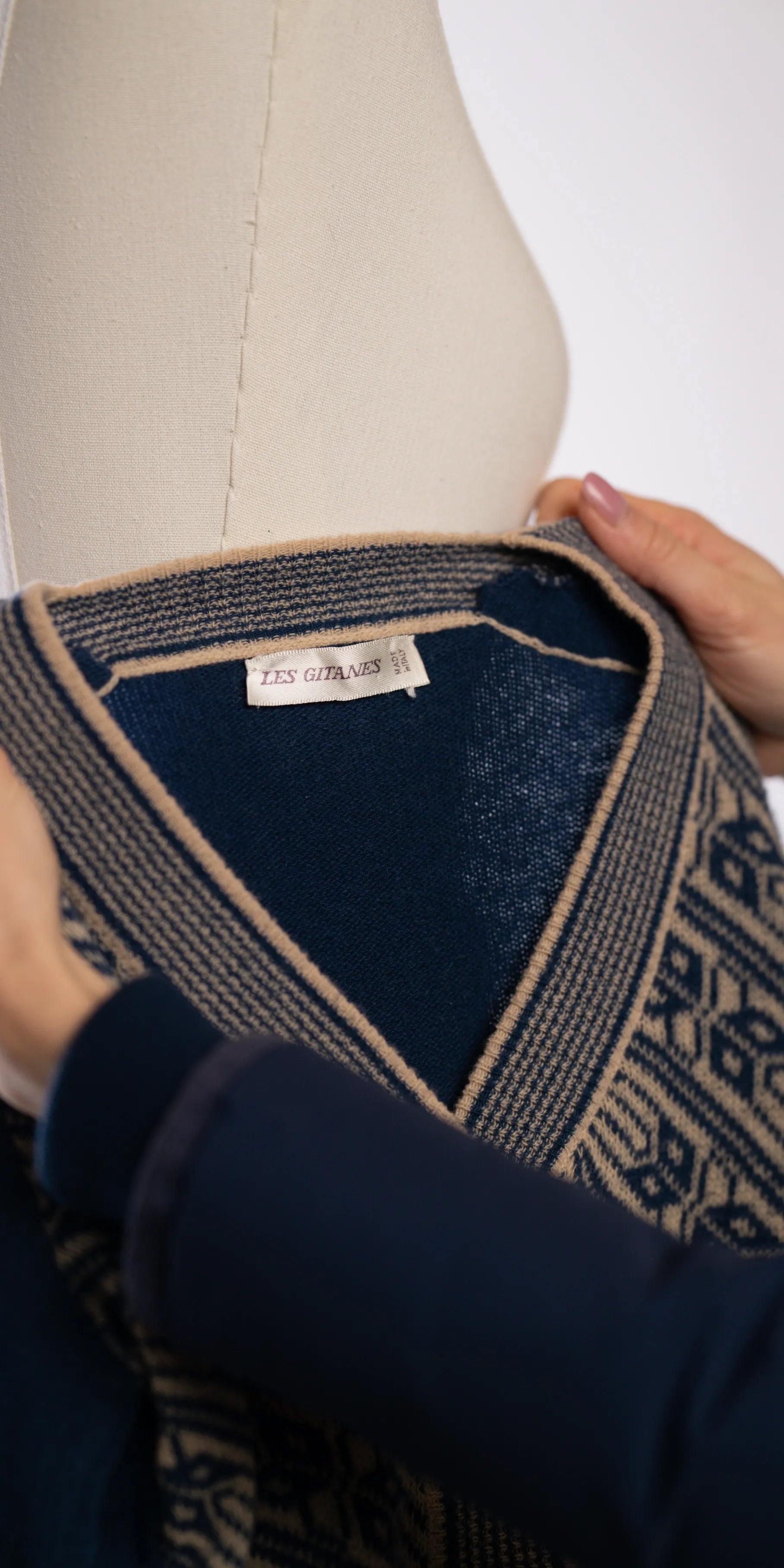 Cardigan din merino - Les Gitanes