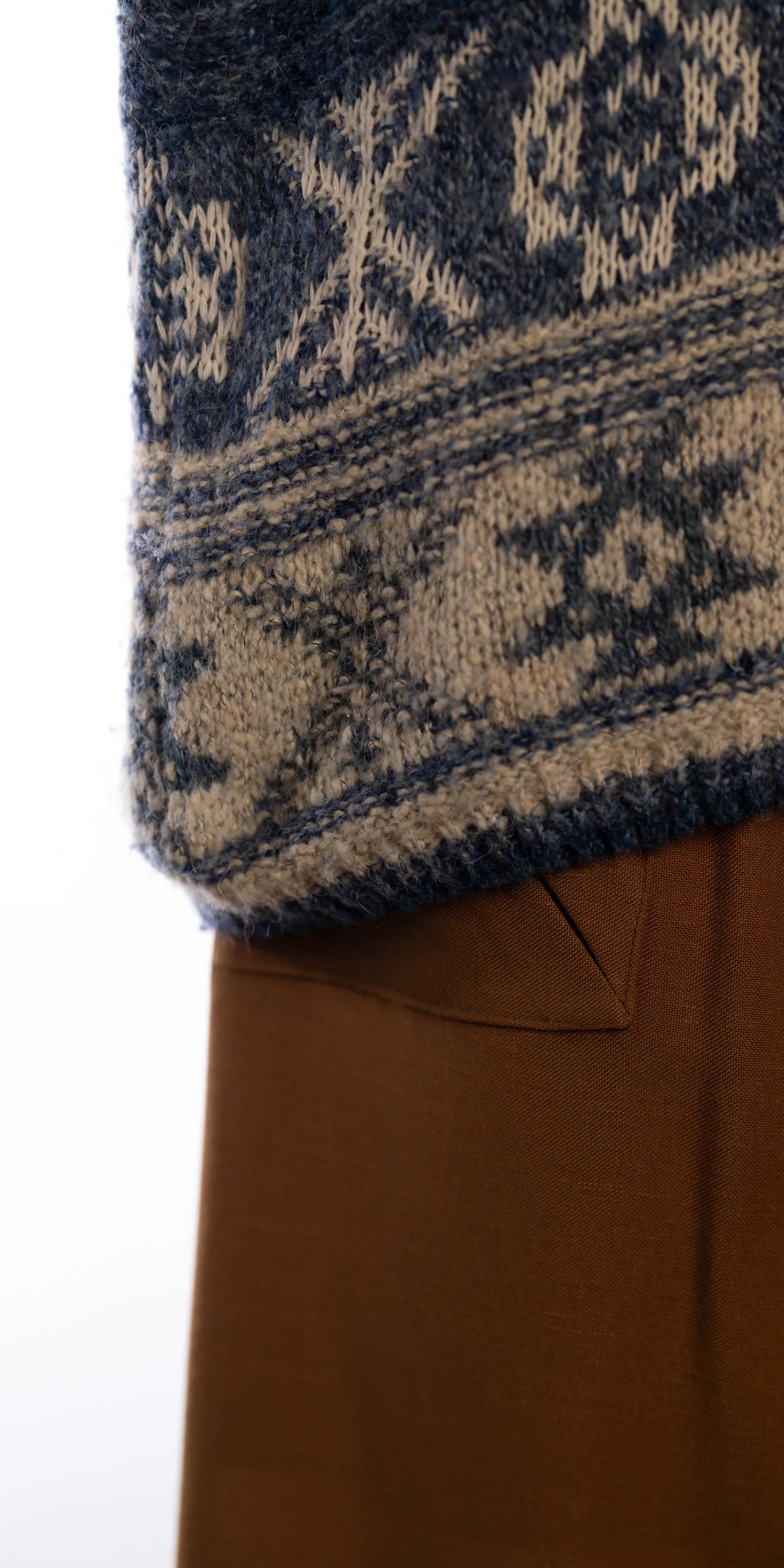 Vesta lejera cu lana de alpaca- Made in Jeans Natural