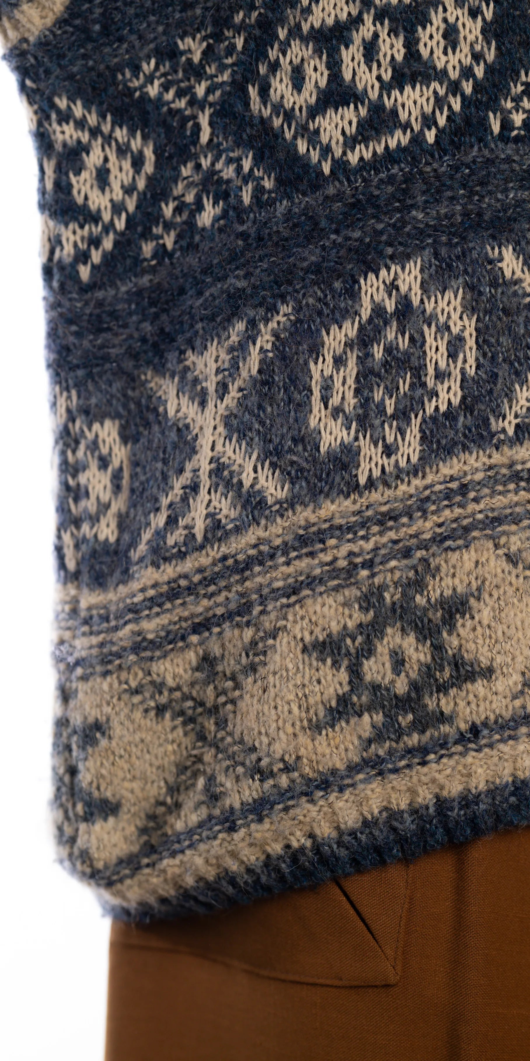 Vesta lejera cu lana de alpaca- Made in Jeans Natural