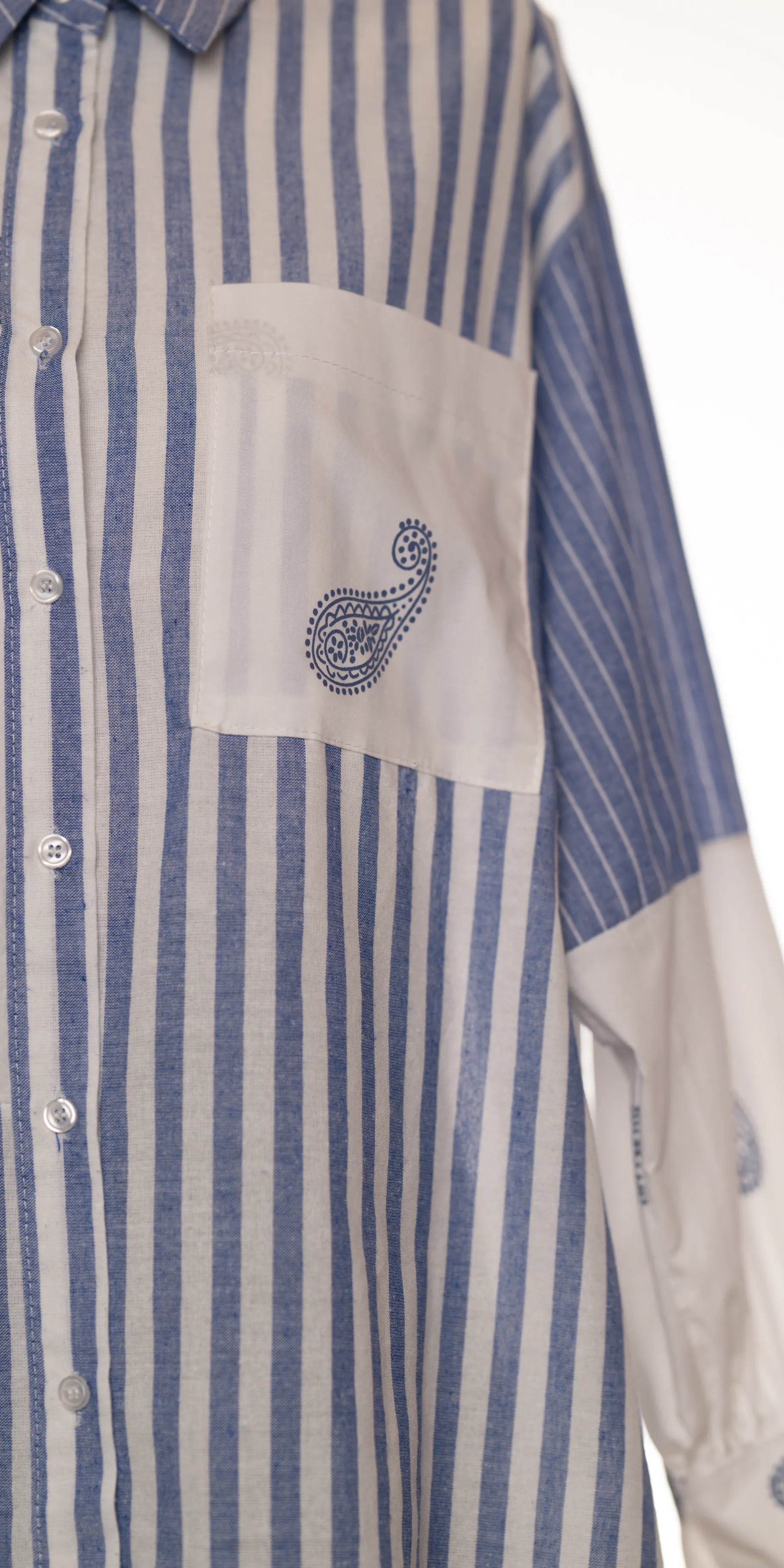 Camasa oversized din bumbac poplin