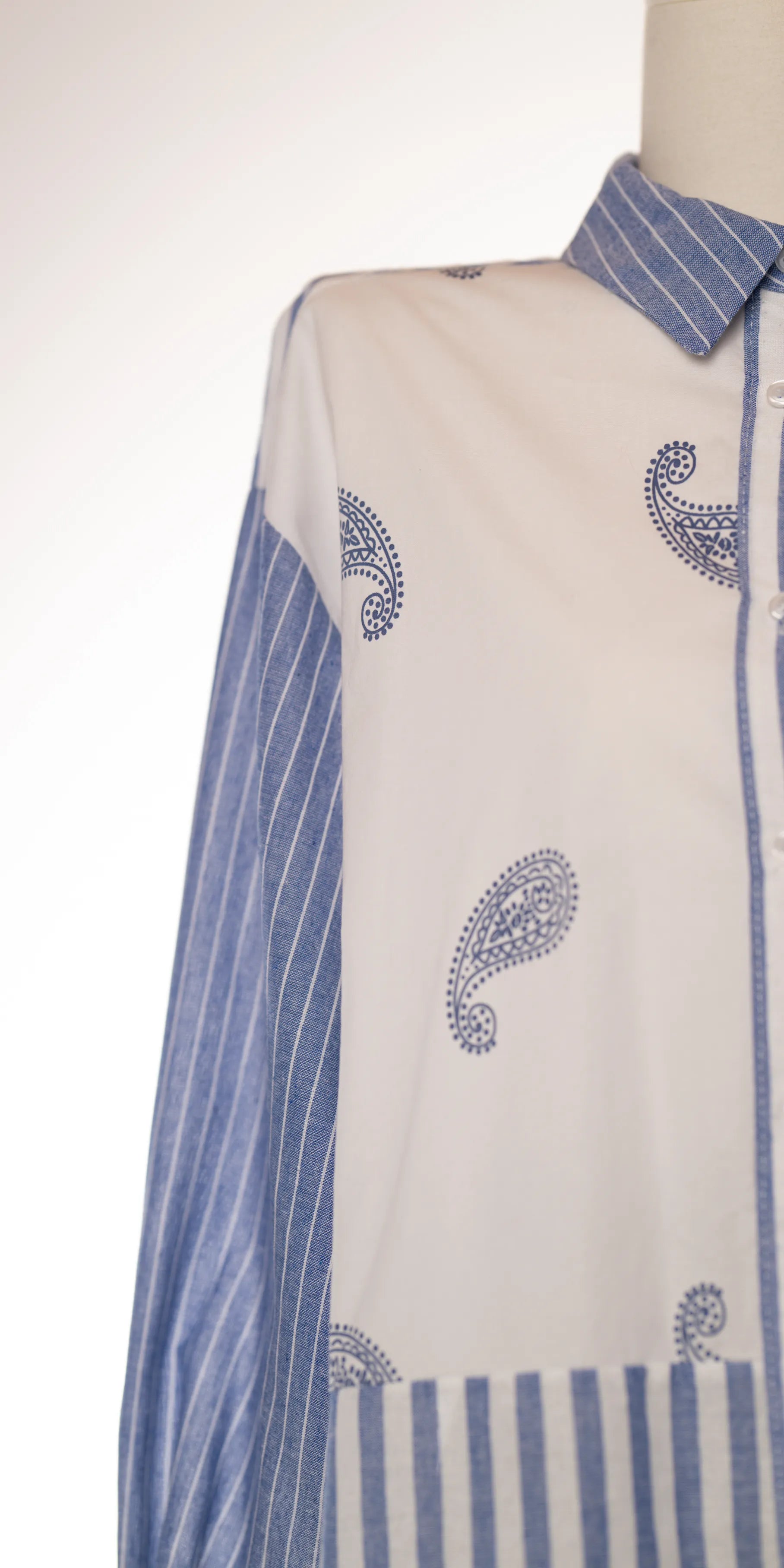 Camasa oversized din bumbac poplin