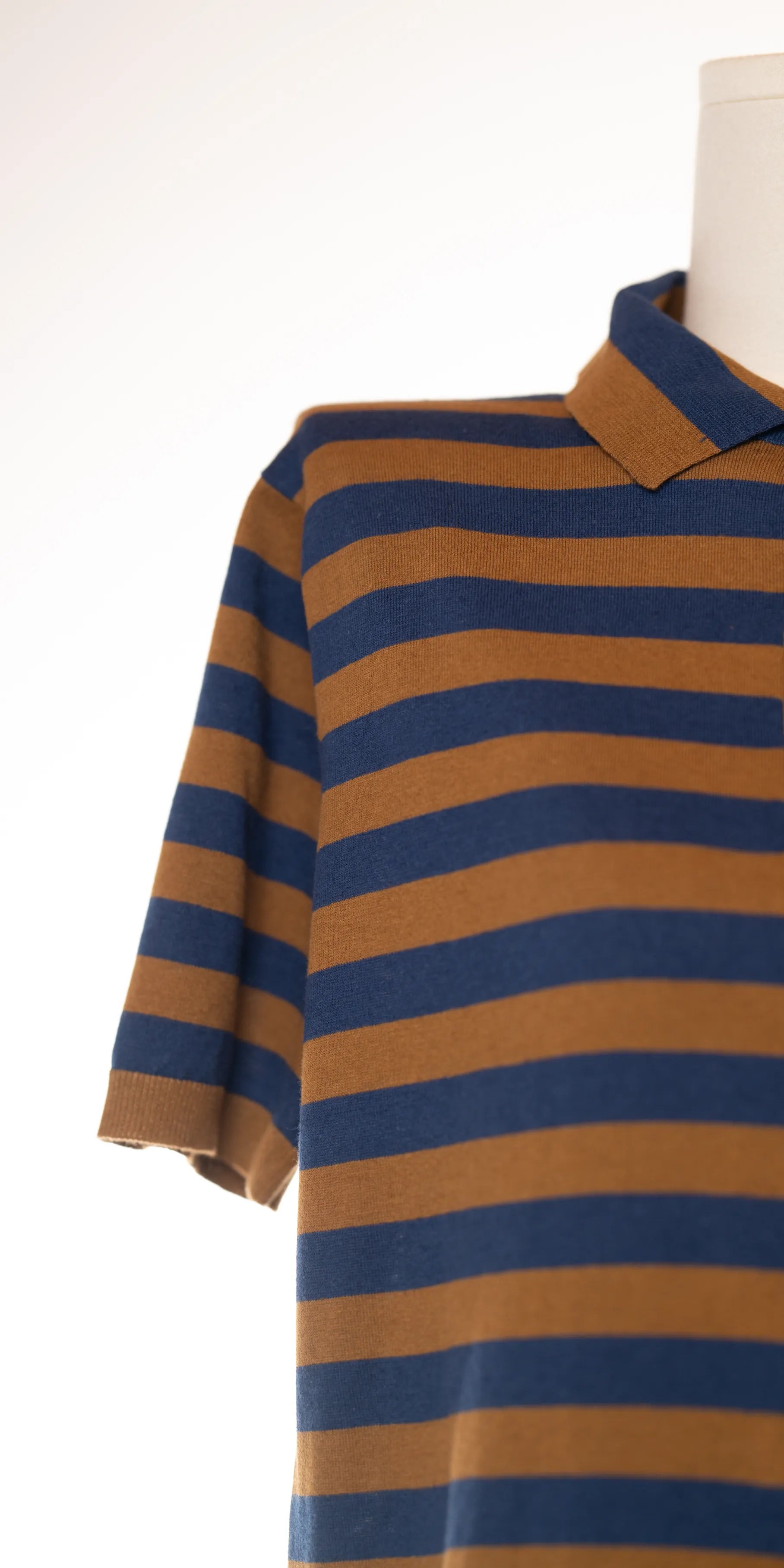 Tricou polo din in si bumbac - AT. P. CO