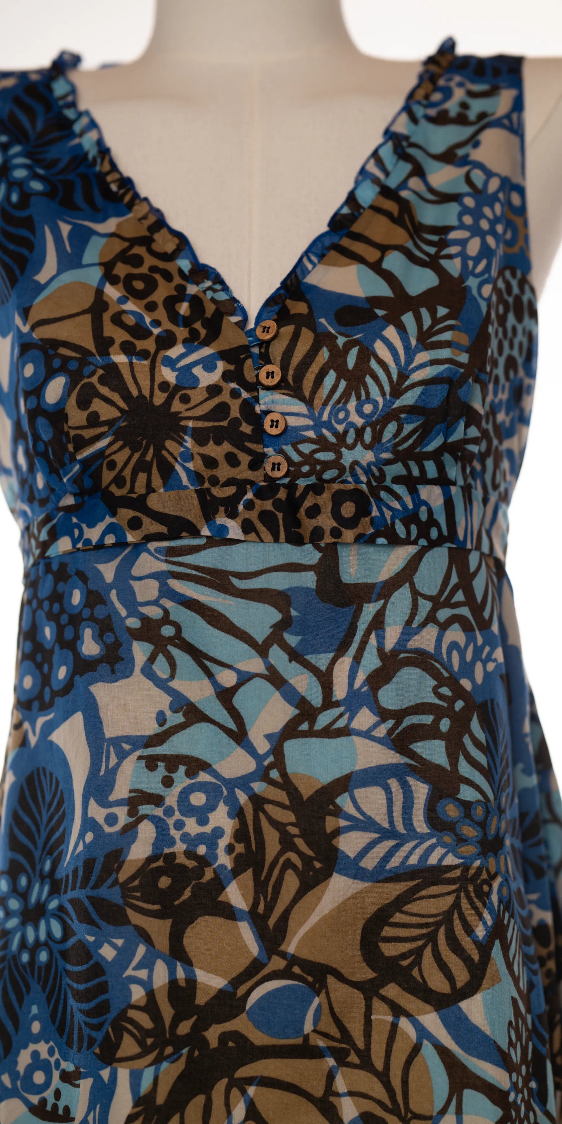Rochie dublata din bumbac batist