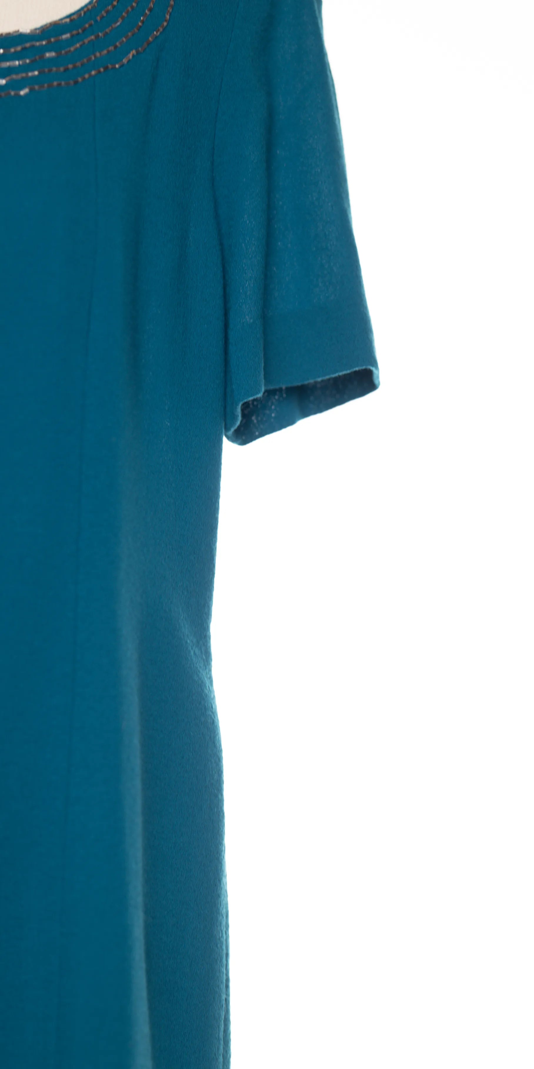Deux piece din lana crep - Rochie si pardesiu