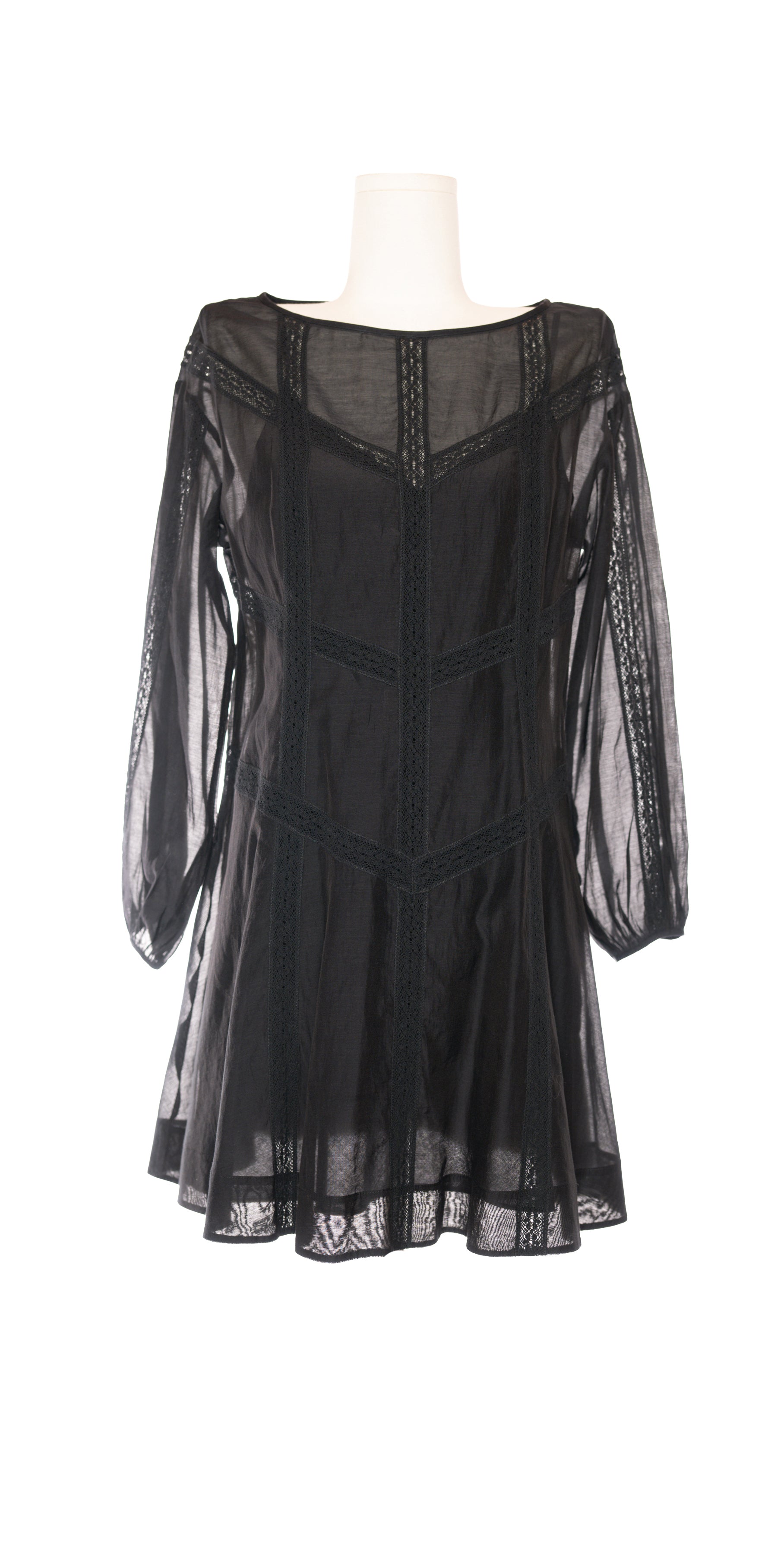 Rochie mini tip ie cu matase brand luxury - Rebecca Taylor