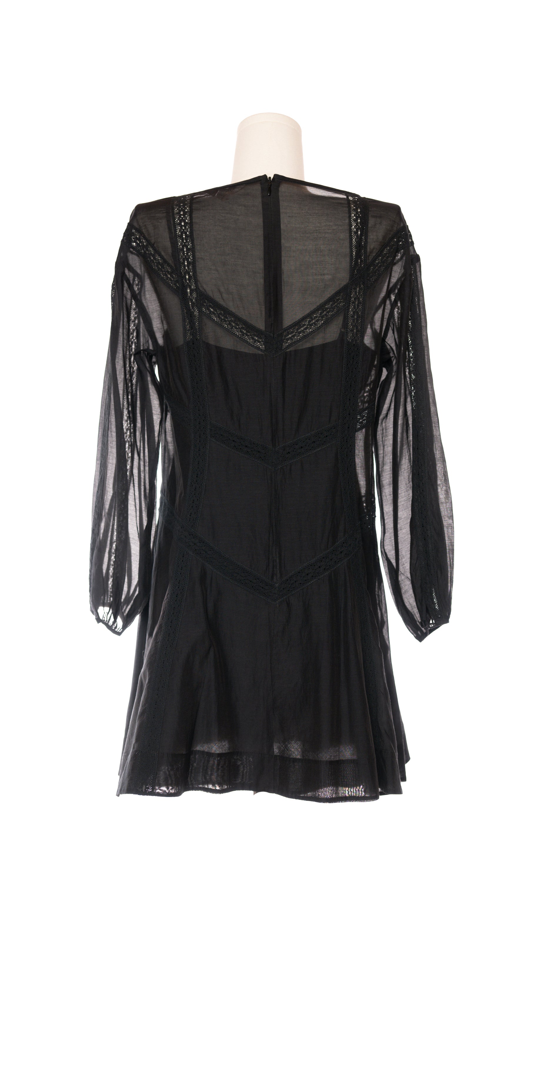 Rochie mini tip ie cu matase brand luxury - Rebecca Taylor