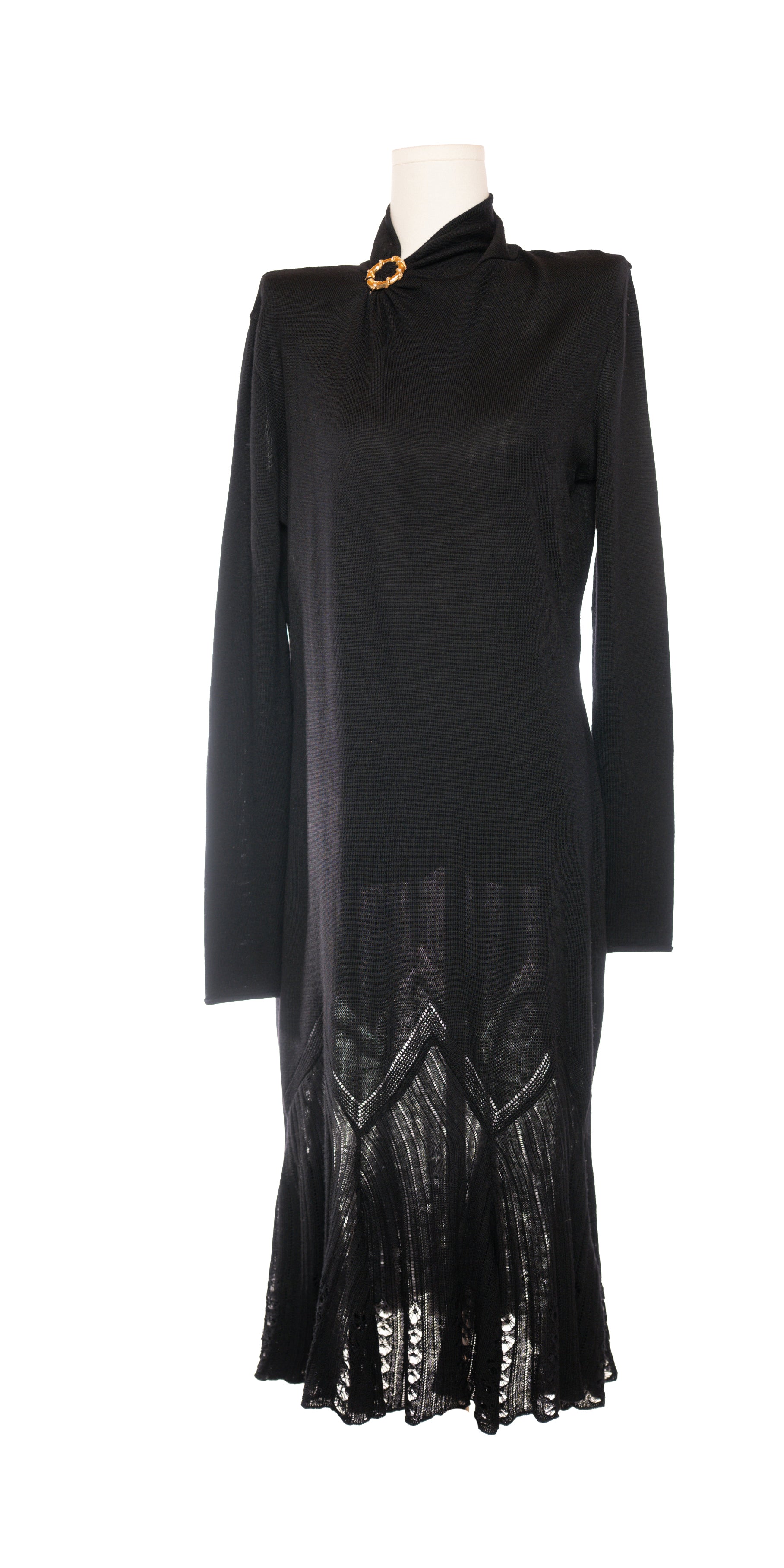 Rochie din tricot fin si aerat - Roberto Cavalli
