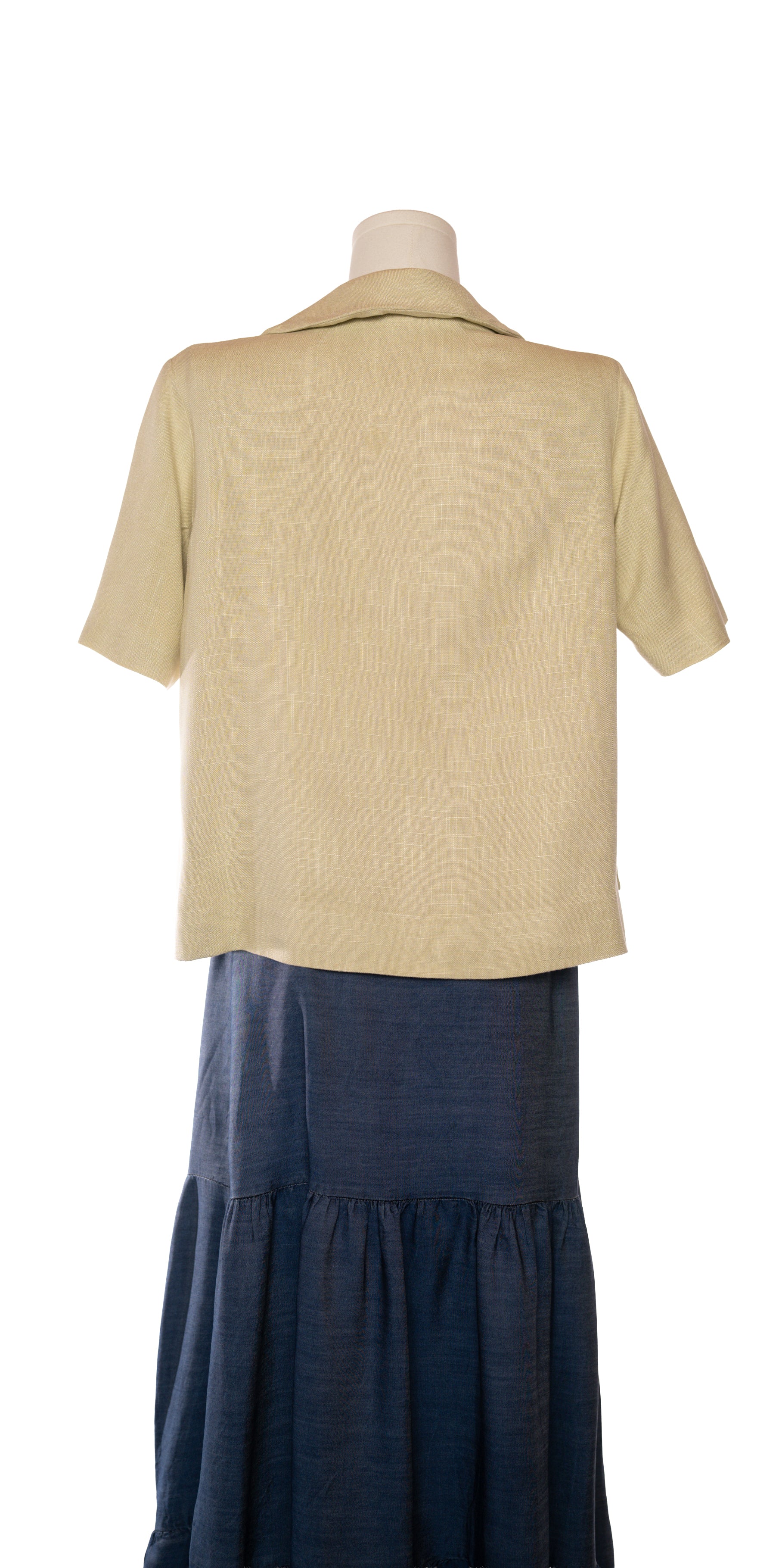 Sacou handmade cu maneca scurta