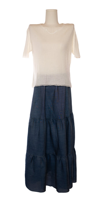 Tricou fluid tricotat - Biarriz