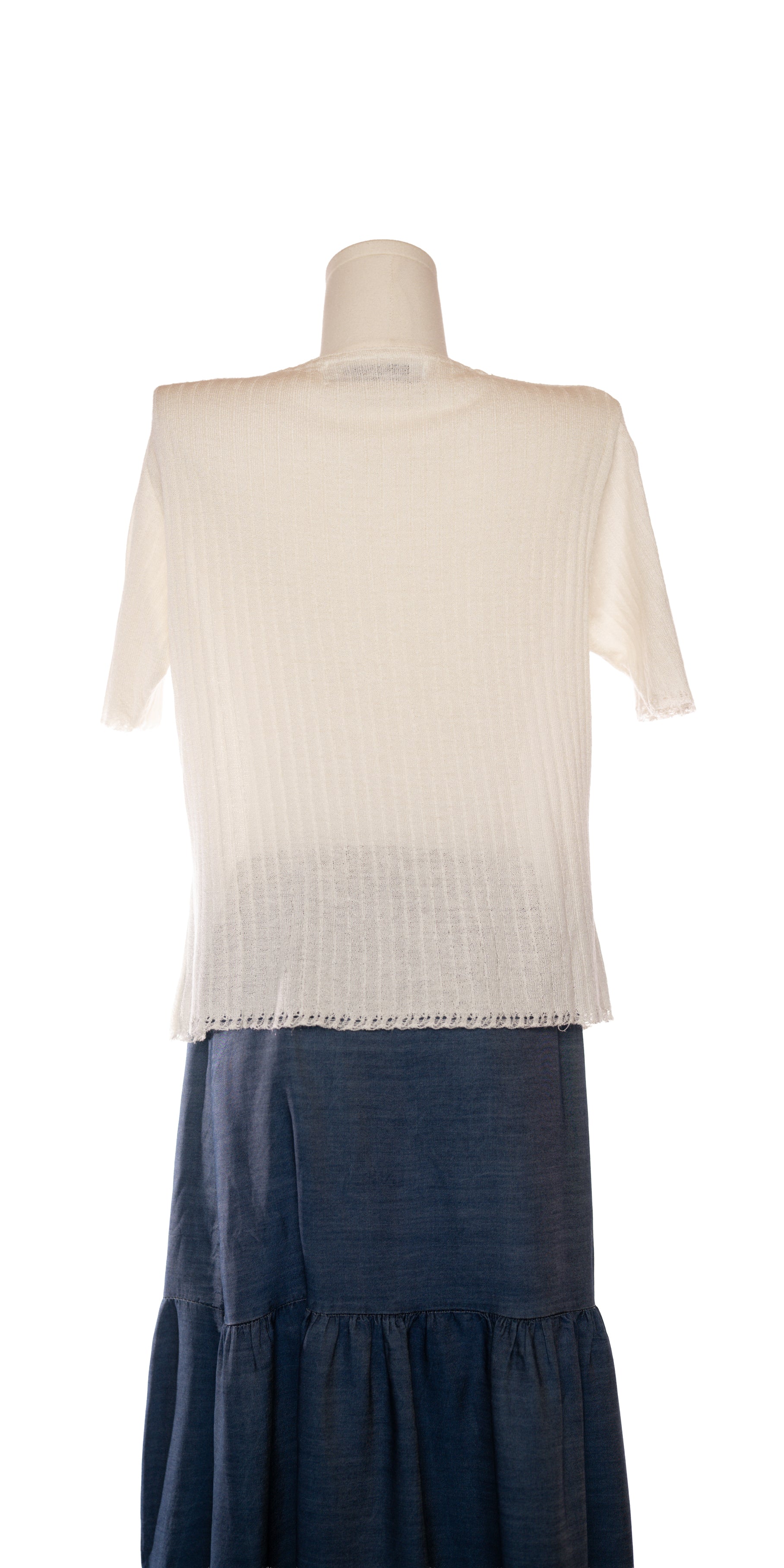 Tricou fluid tricotat - Biarriz