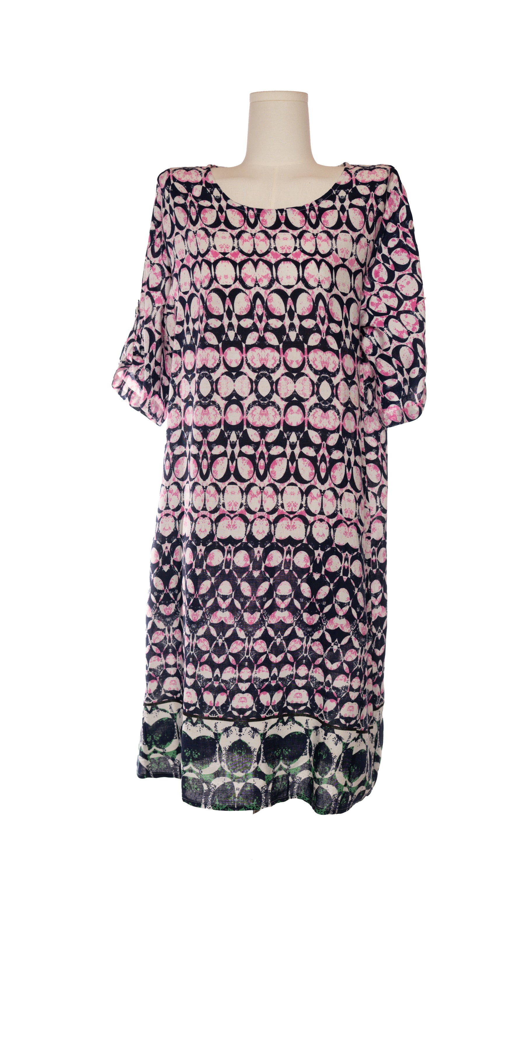 Rochie cu buzunare din in - Marila
