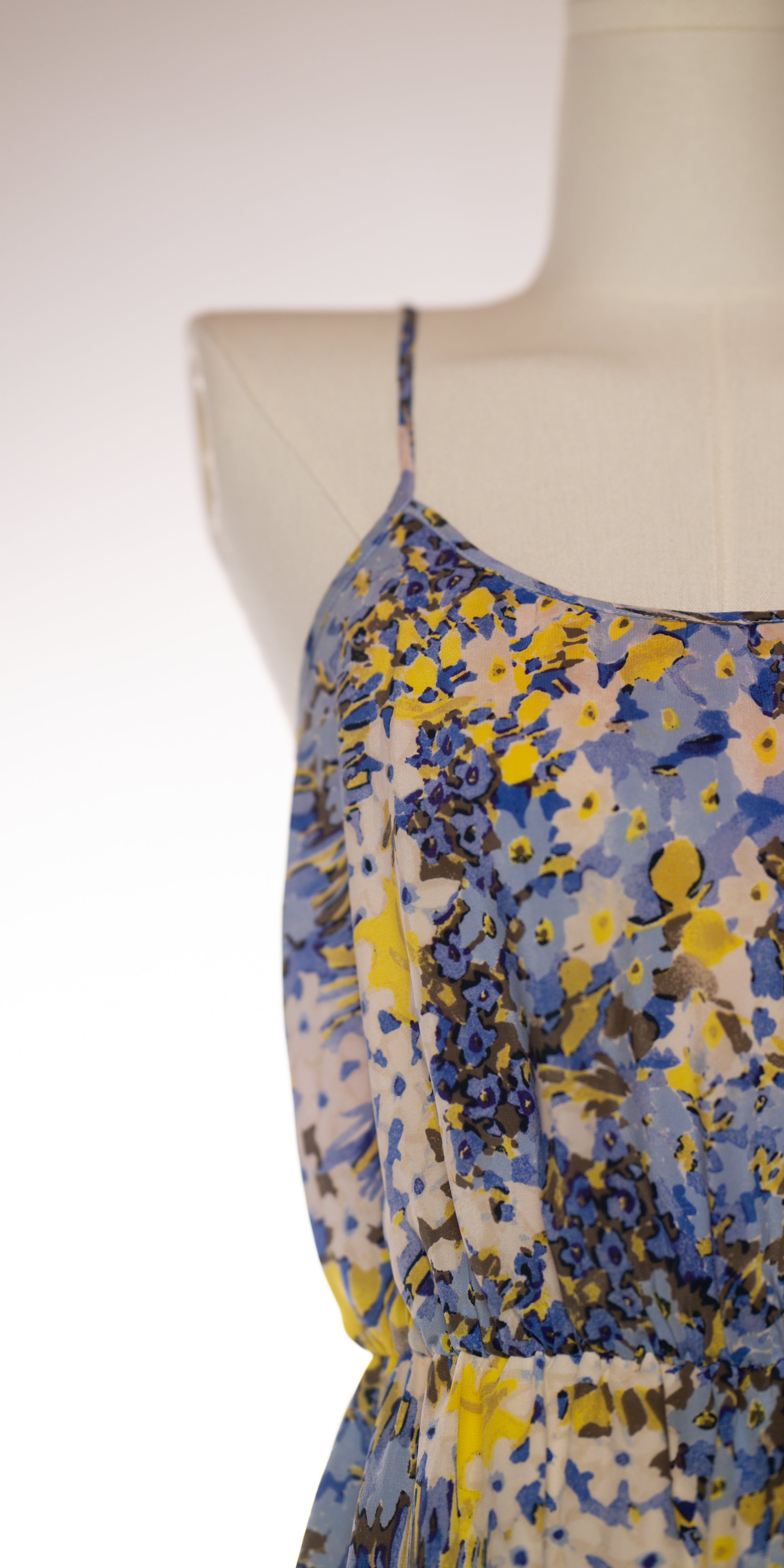 Rochie maxi din matase naturala - Banana Republic