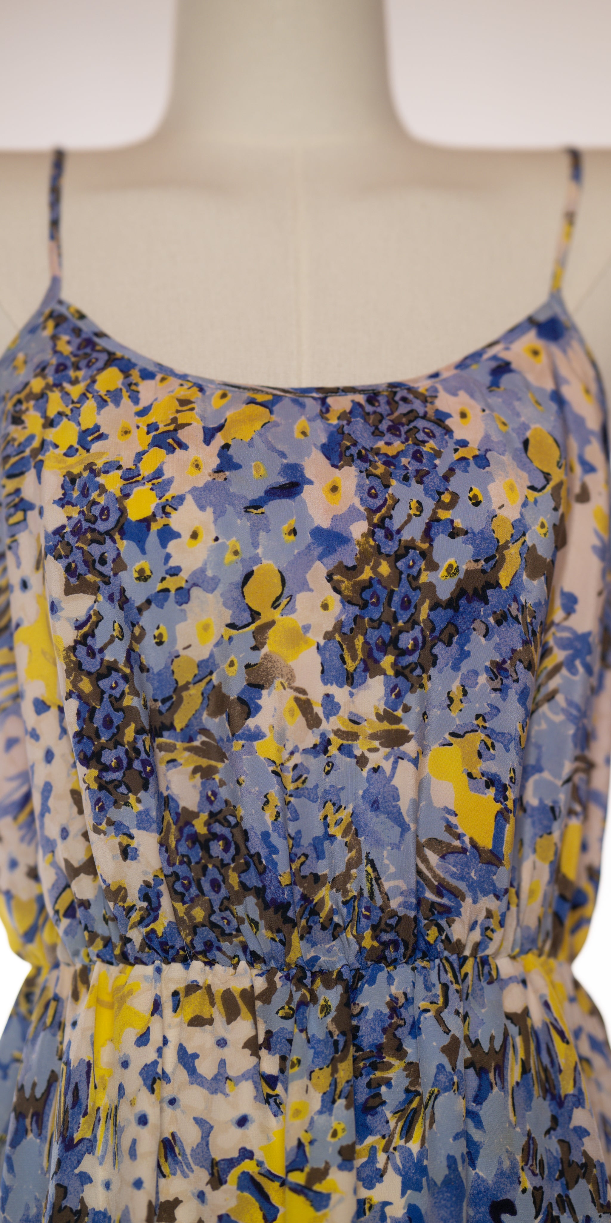Rochie maxi din matase naturala - Banana Republic