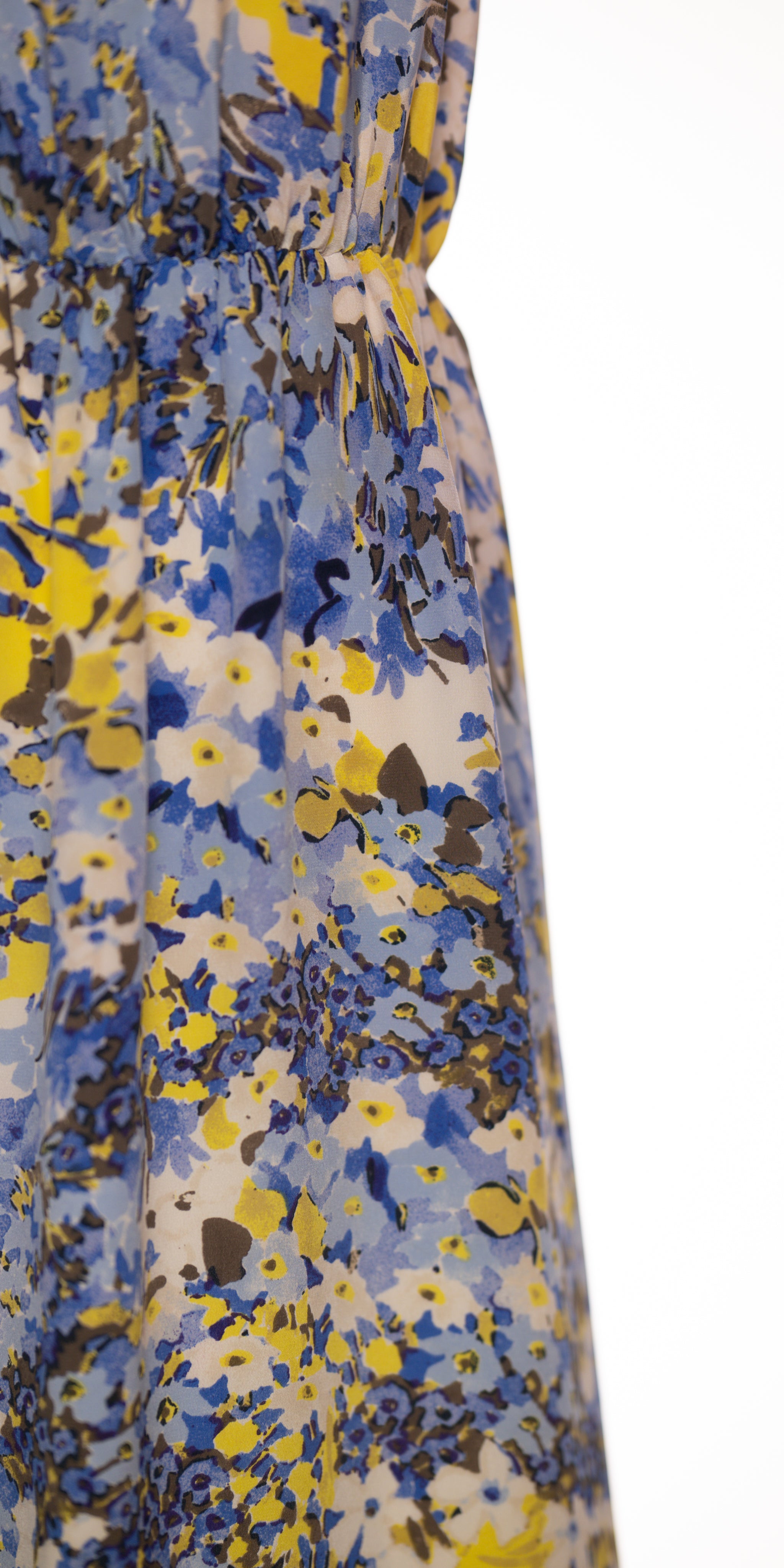 Rochie maxi din matase naturala - Banana Republic