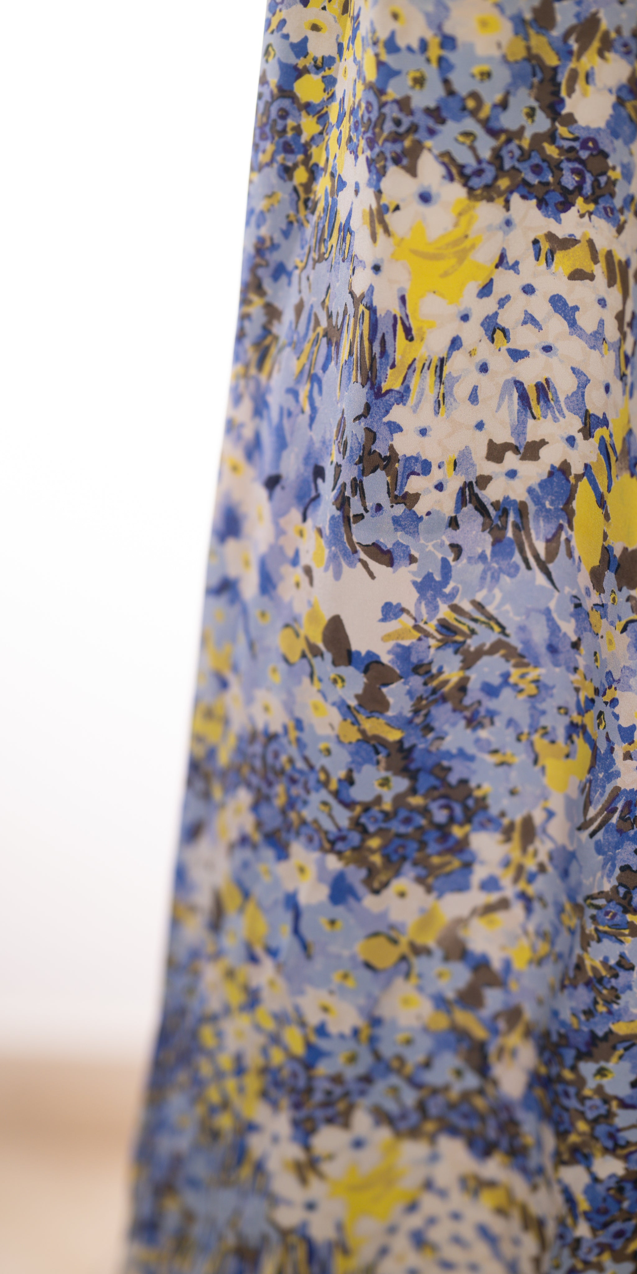 Rochie maxi din matase naturala - Banana Republic