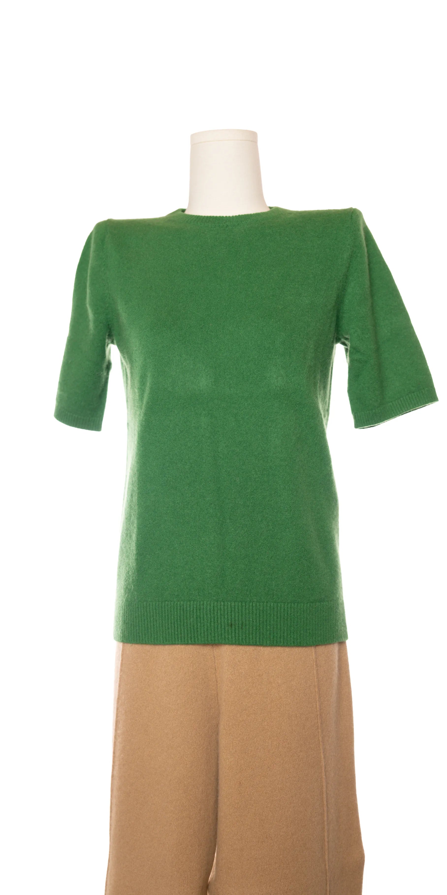 Bluza cu maneca scurta din casmir